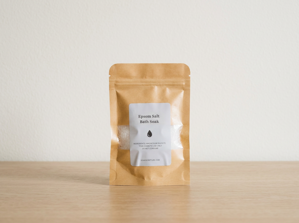 Epsom Salt Bath Soak