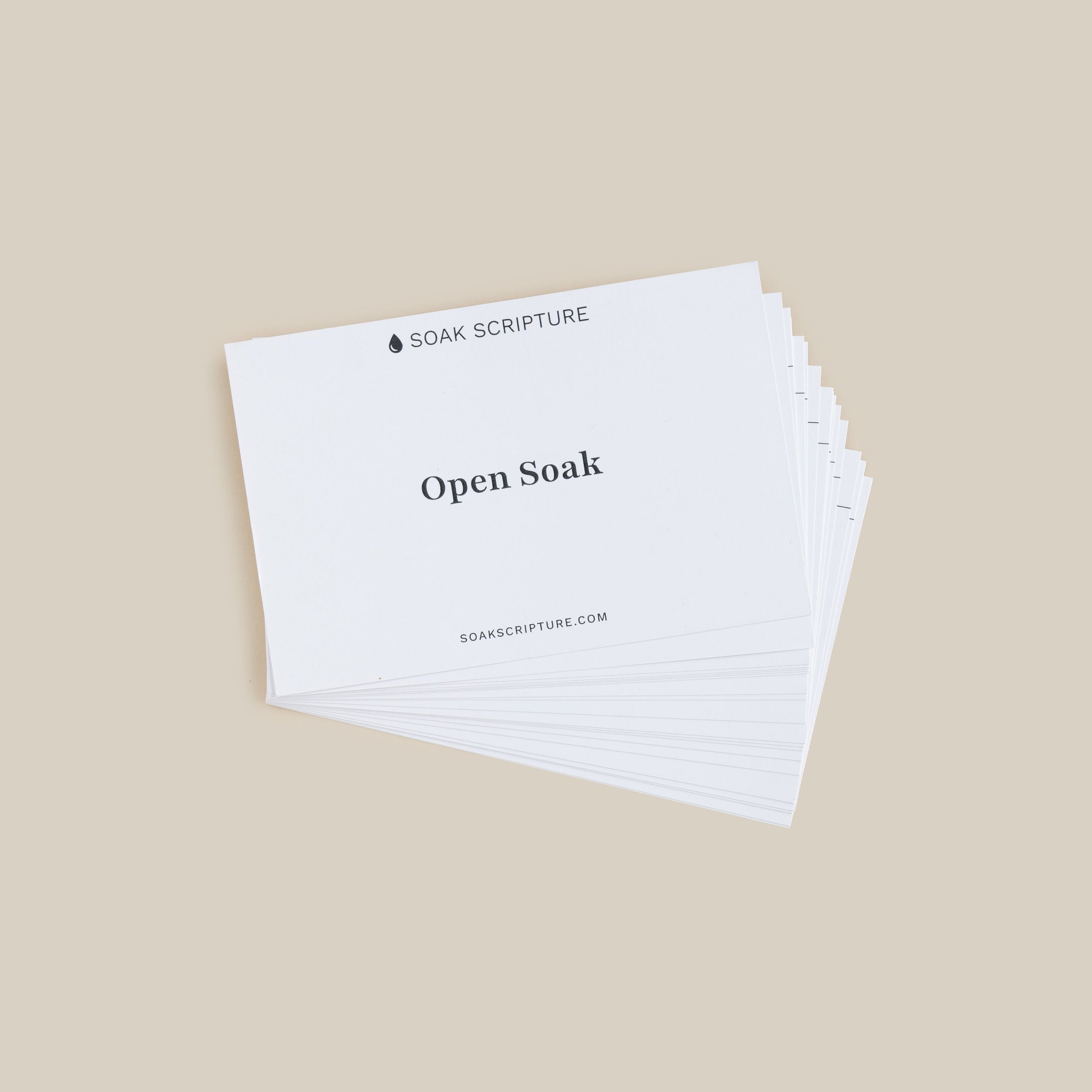 Open Soak