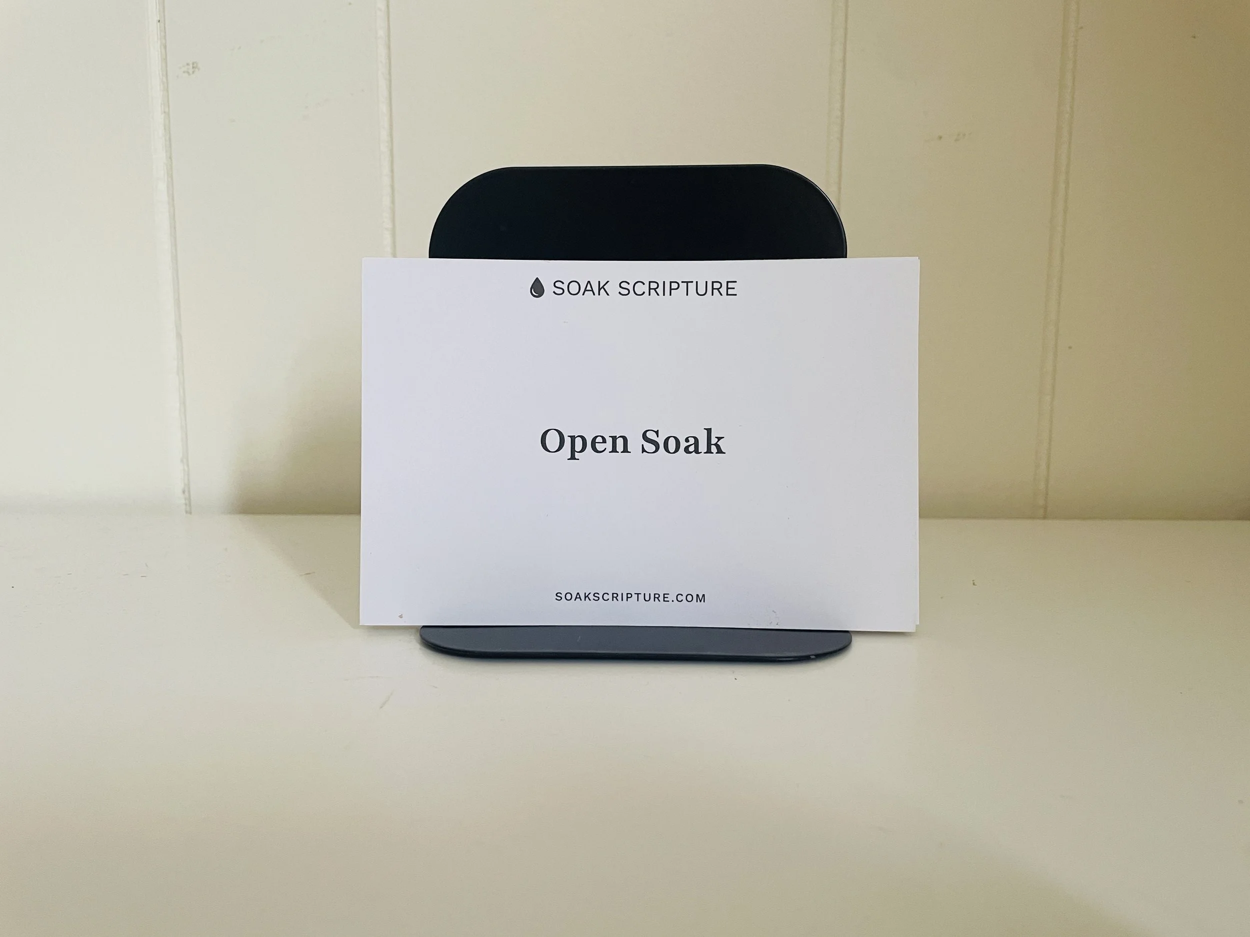 Open Soak
