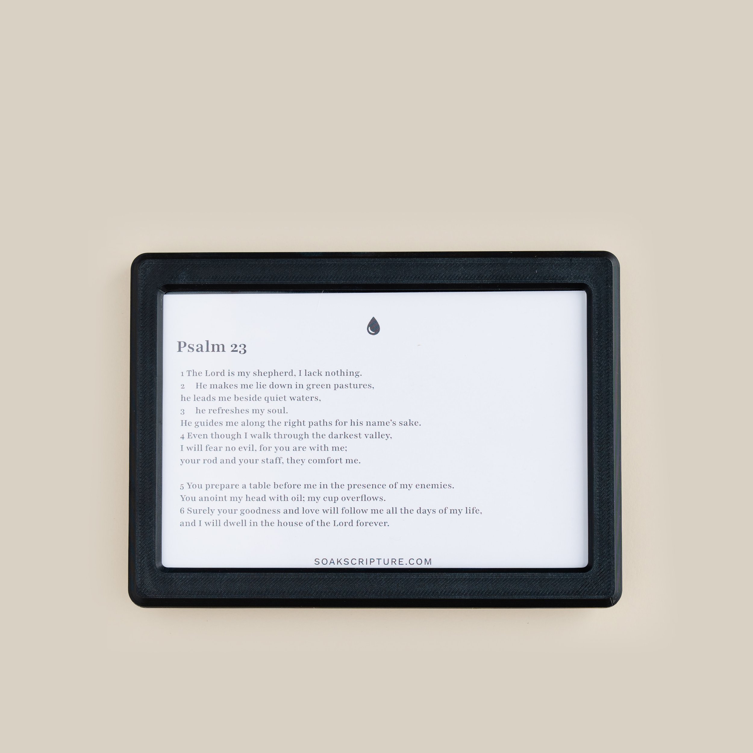 Soak Frame (Black)