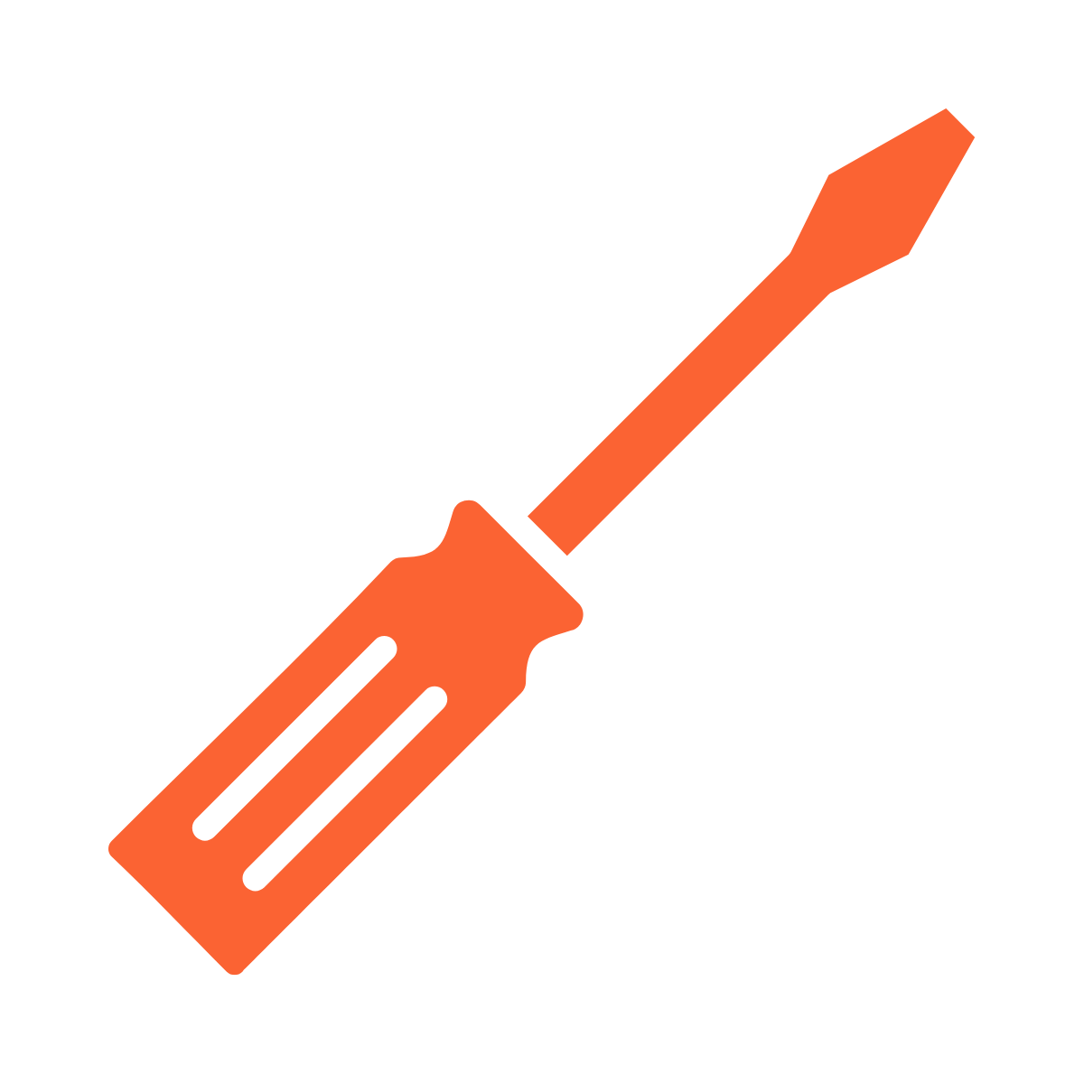 Illustration of a syringe with an orange needle and barrel.