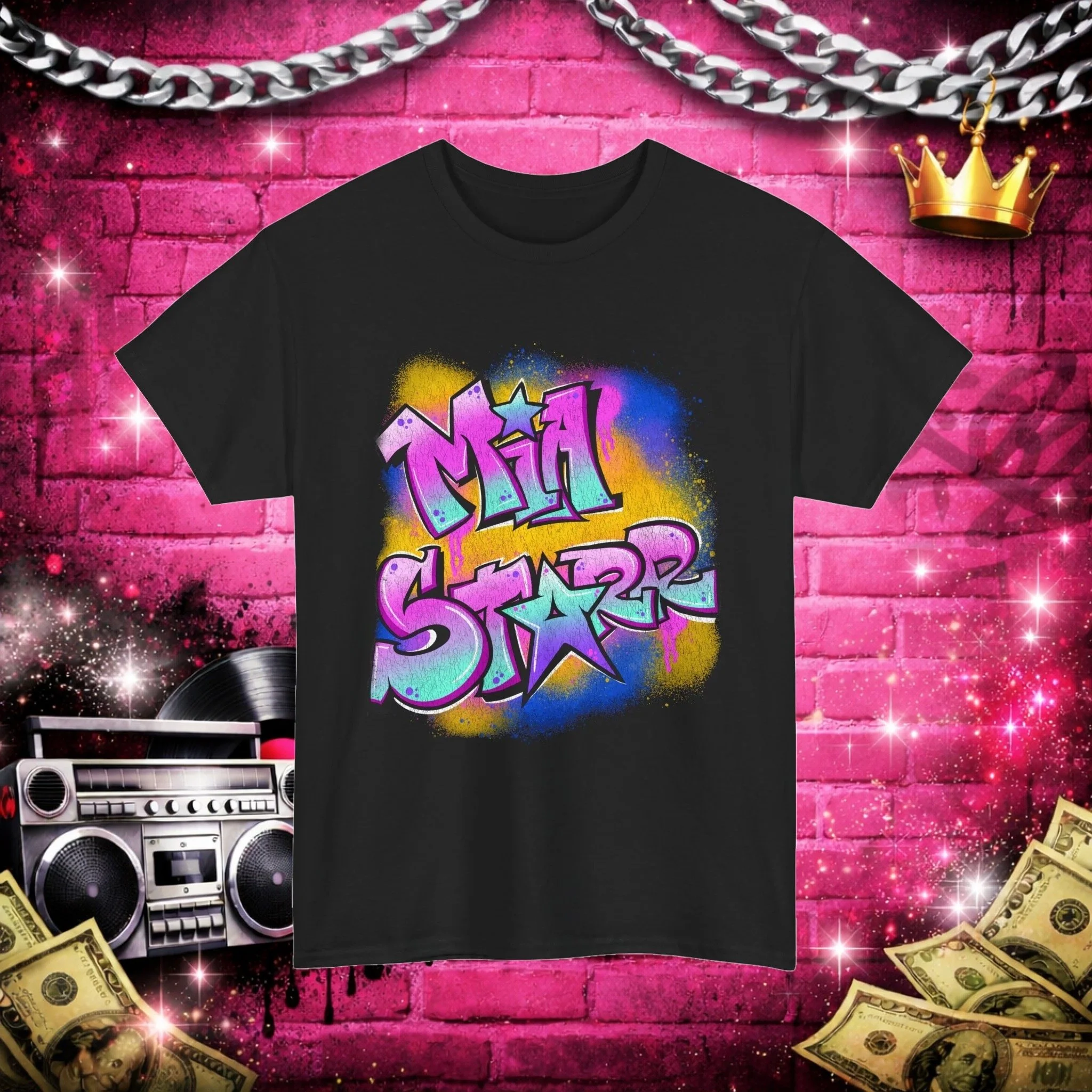 Mia Starr Graffiti Tee