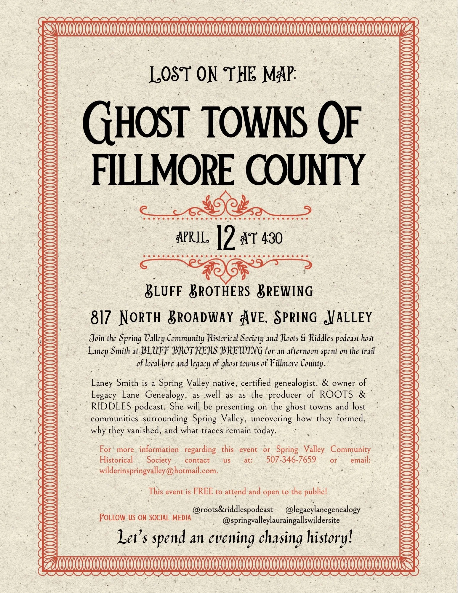 Lost on the Map. Ghost Towns of Fillmore County