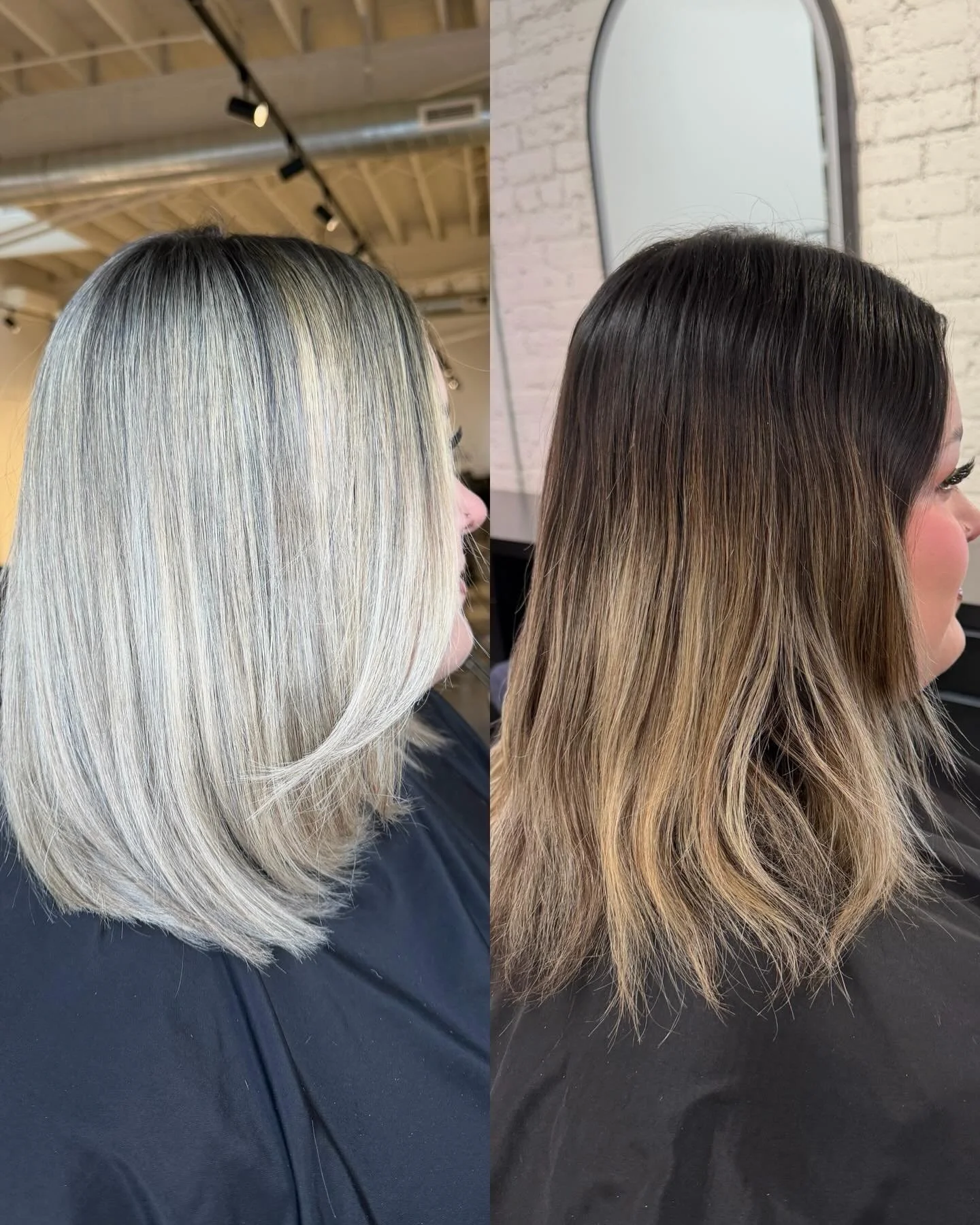 we love a full transformation 😮&zwj;💨 

full baby light using @lorealpro 
toned with @redkenpro 
styled with @oribe &amp; @bioionic 

#denverhairstylist #denverhairsalon #denver #denverblondespecialist #denvercolorado
