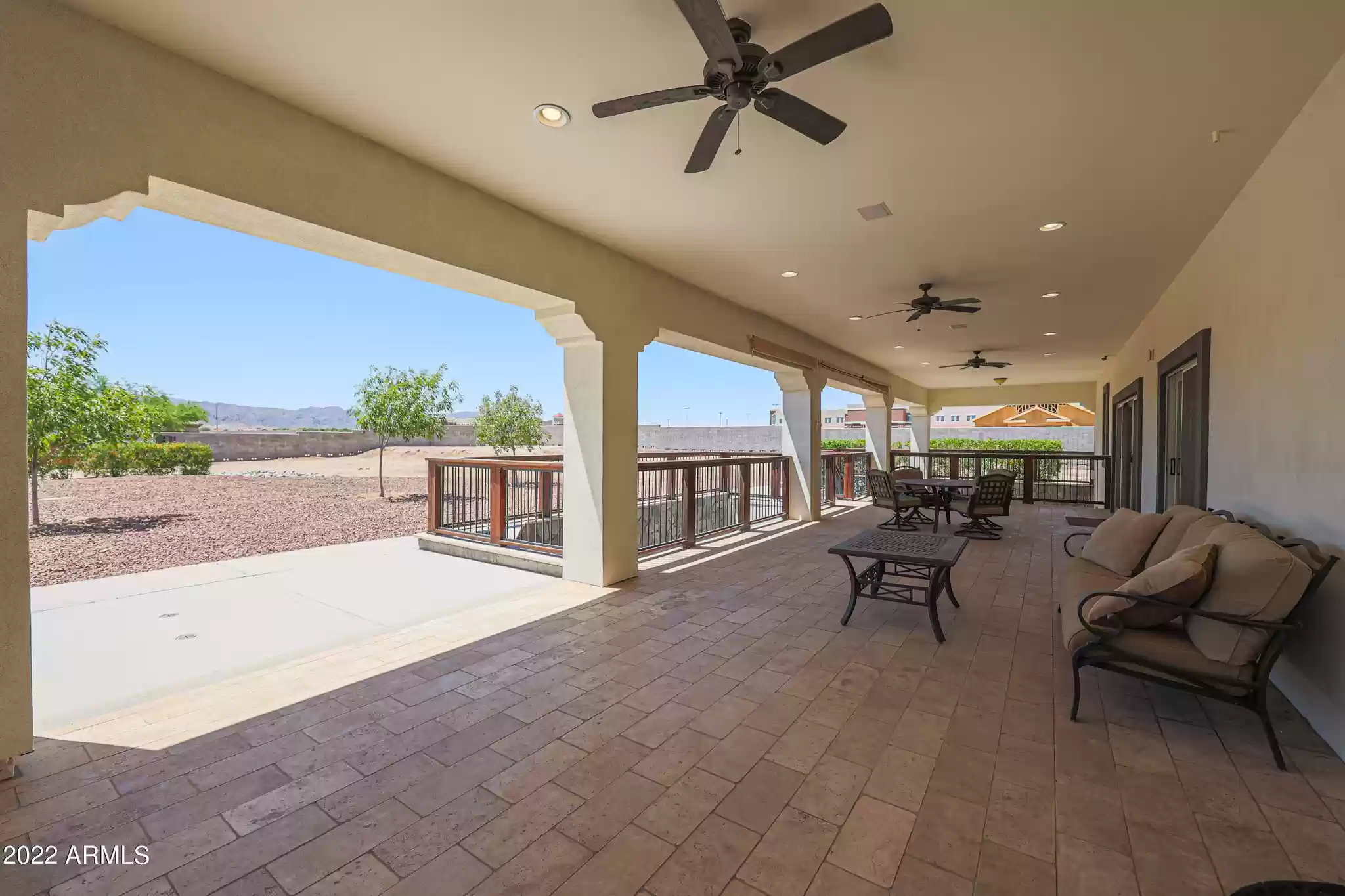 Rear Patio