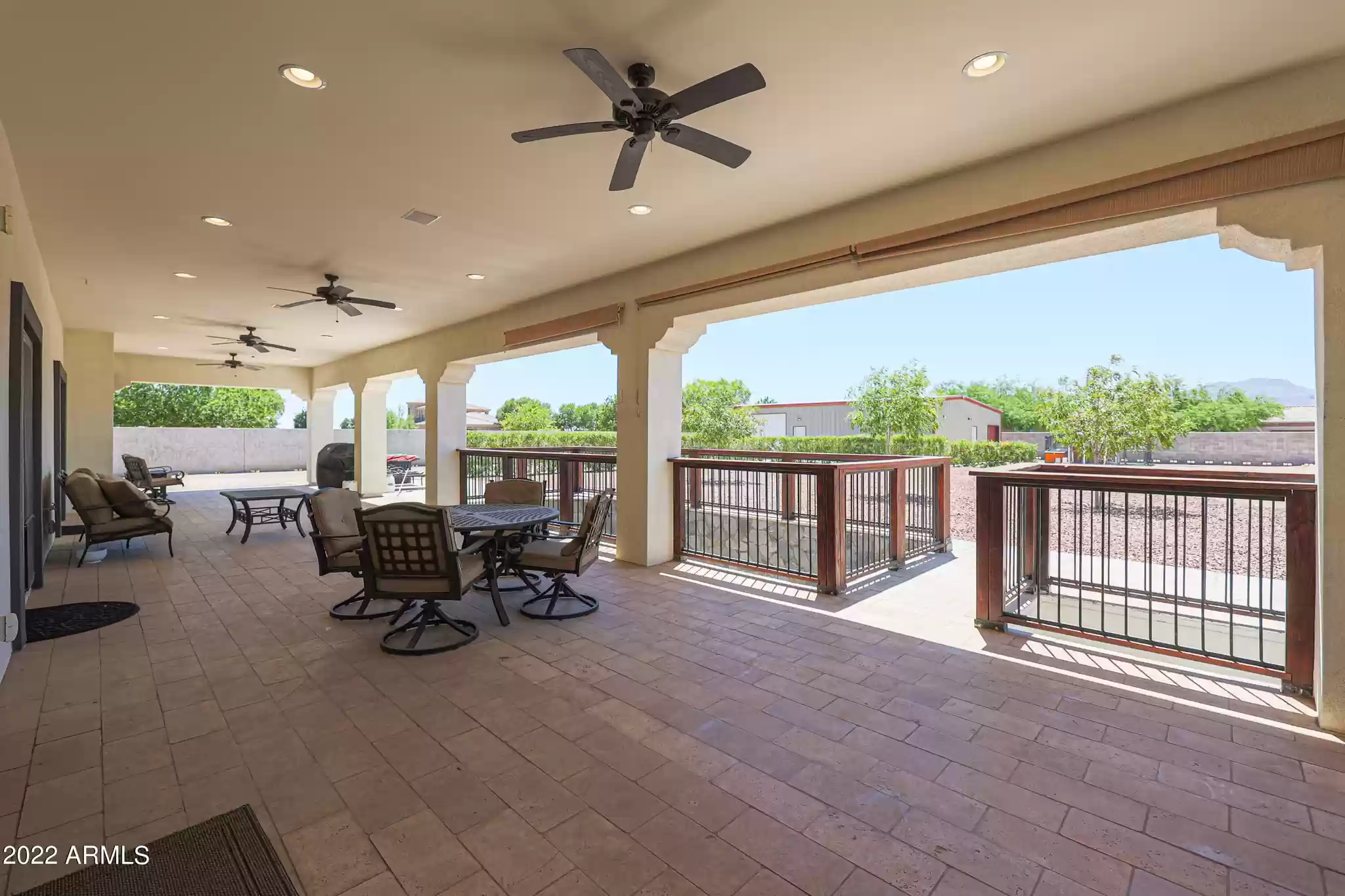 Rear Patio