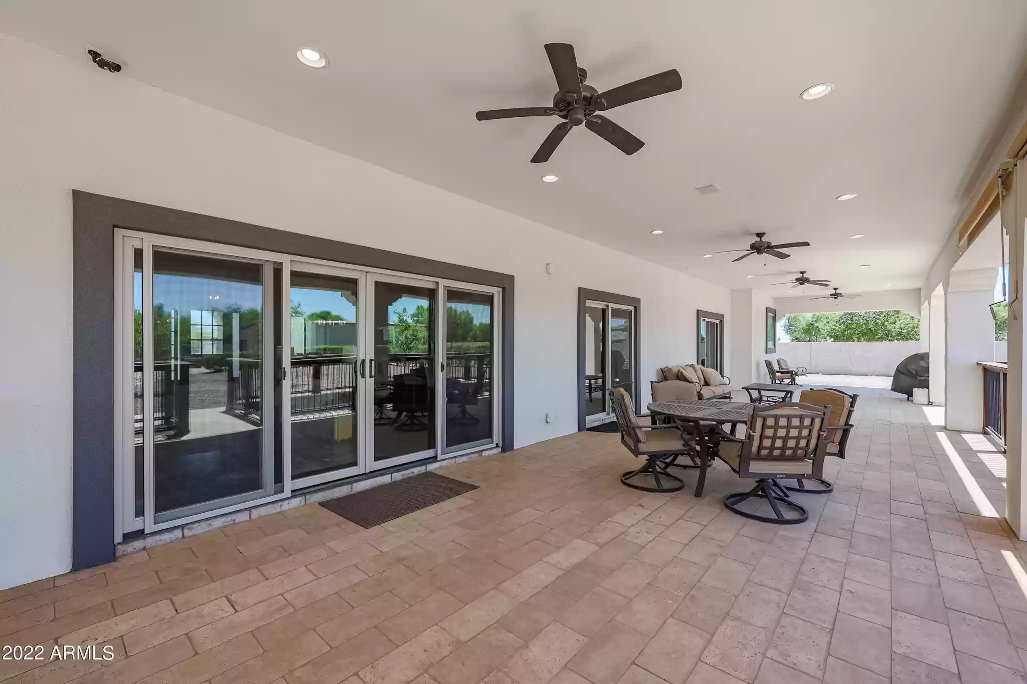 Rear Patio
