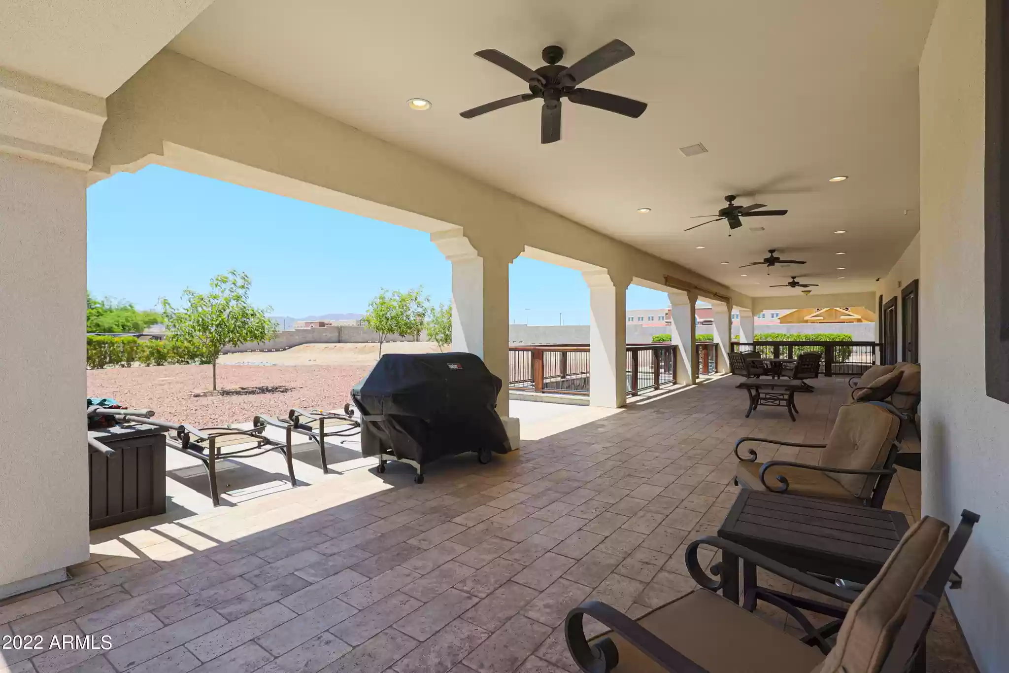 Rear Patio