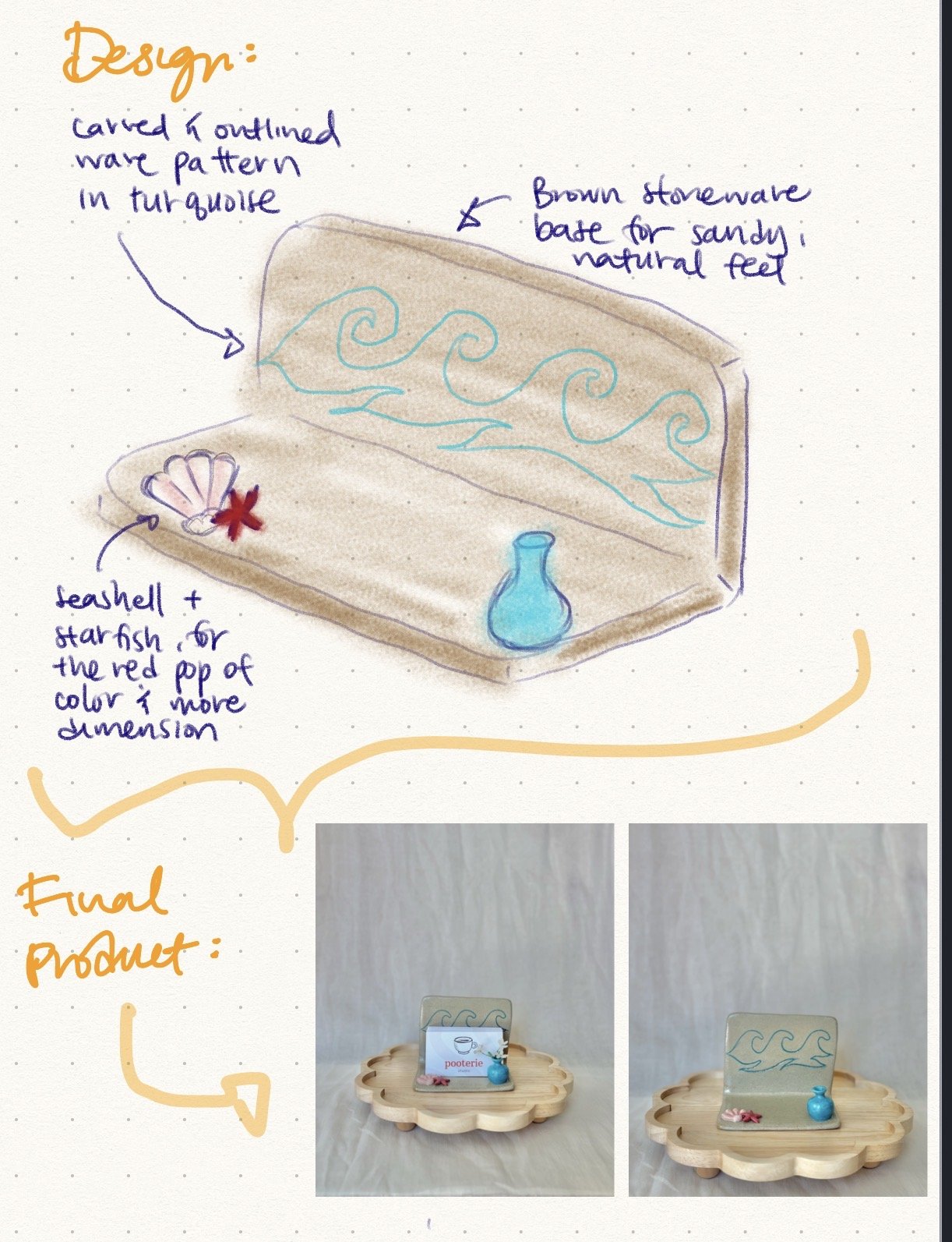 custom-ceramic-business-card-holder-design-sketch-coastal-wave-carving-seashell-starfish-final.jpg