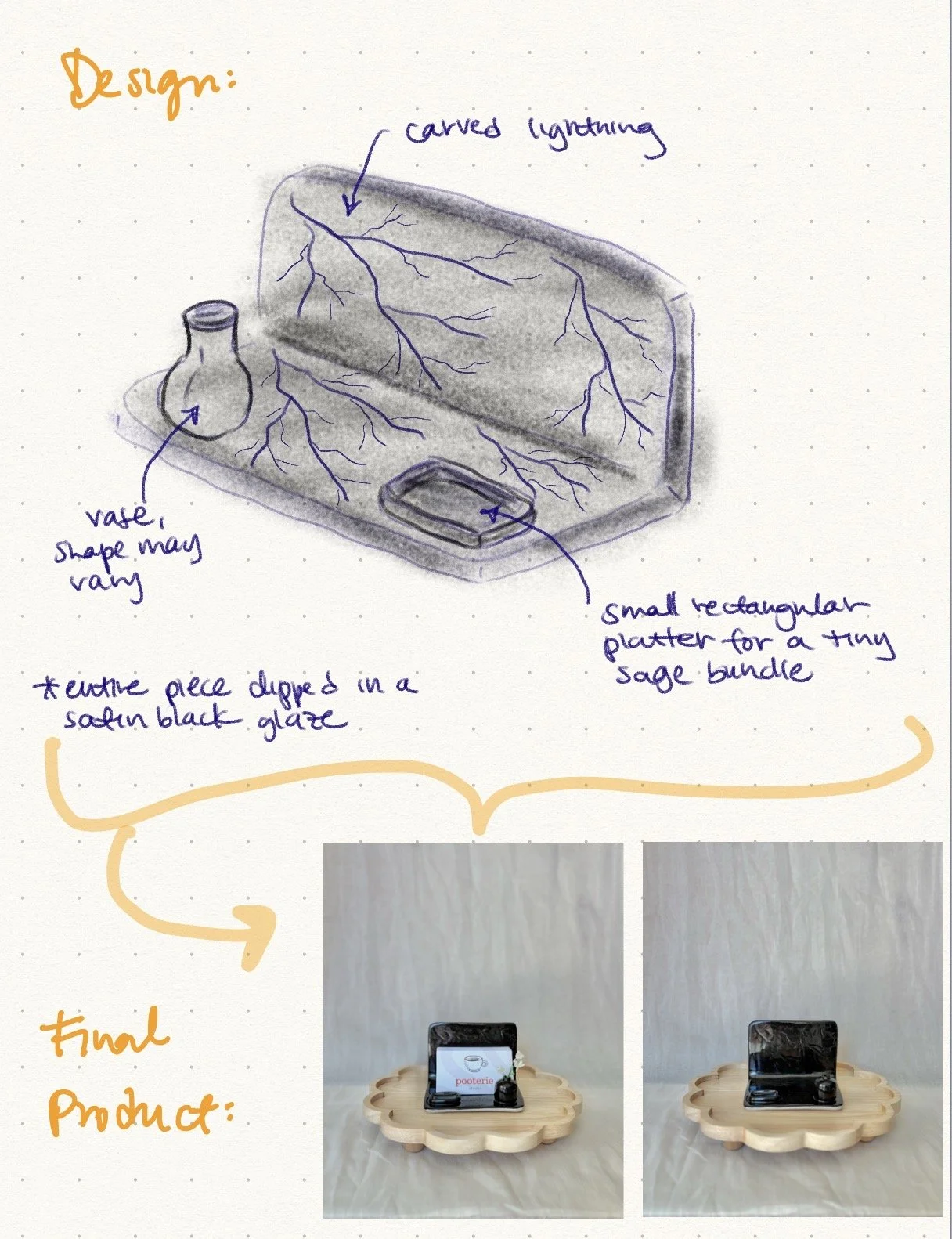 custom-ceramic-business-card-holder-design-sketch-lightning-carving-black-glaze-sage-platter-final.jpg