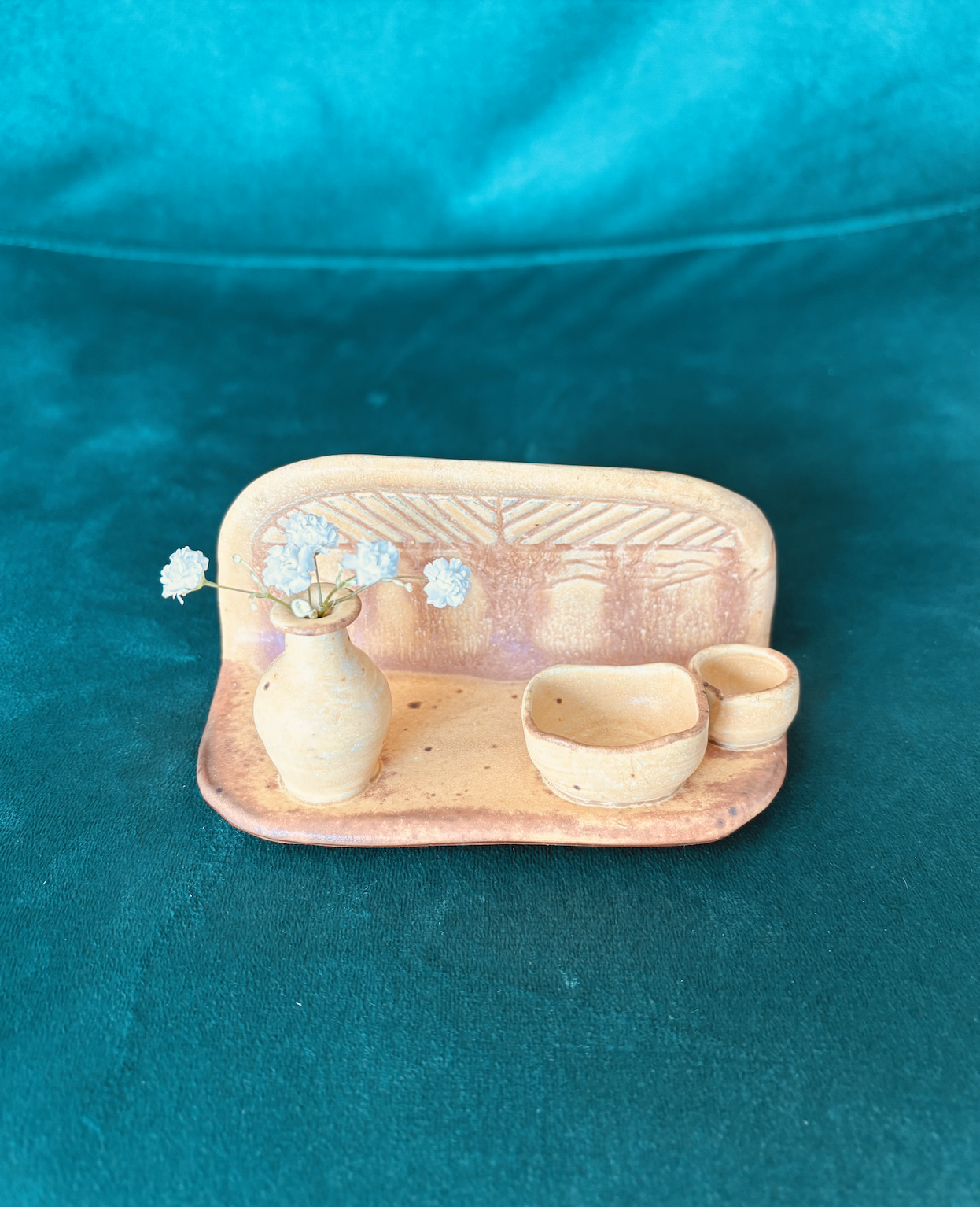 pooterie-studio-ceramic-business-card-holder-yellow-brown-stoneware.png