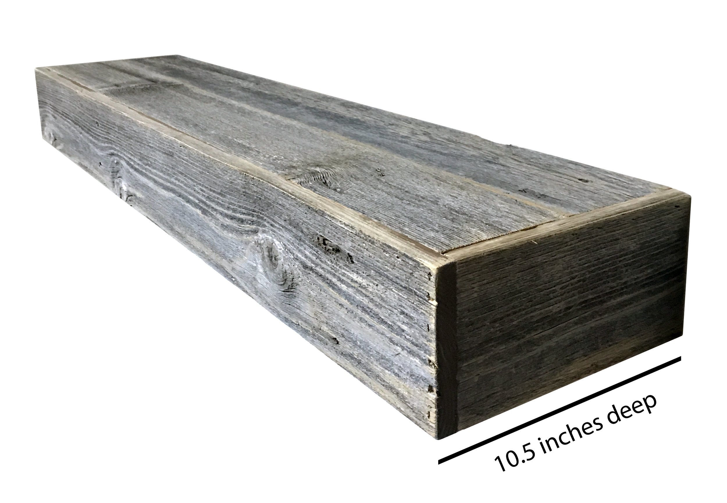 Rustic Farmhouse Floating Shelf, 5.5" Model