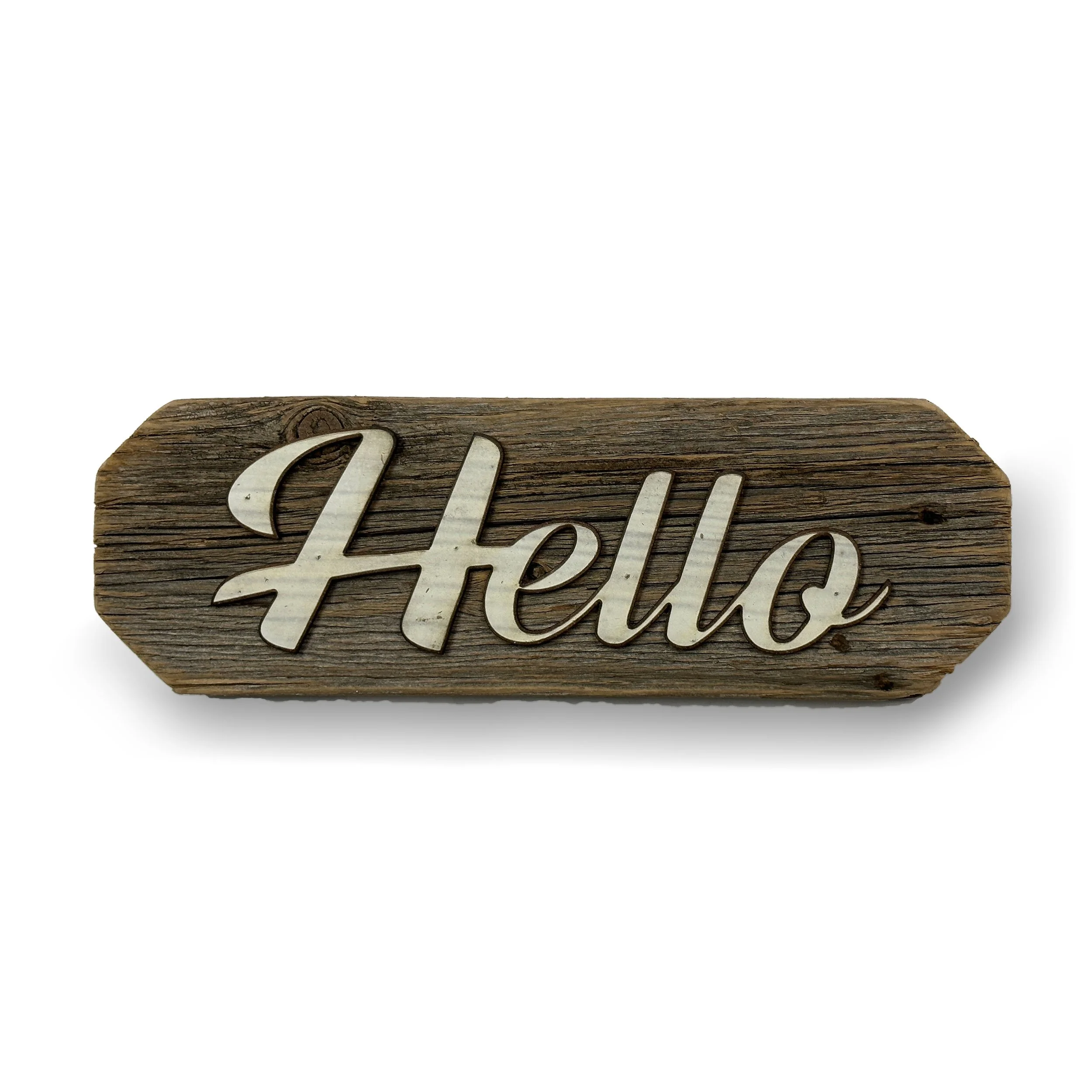 Laser Cut Hanging Sign