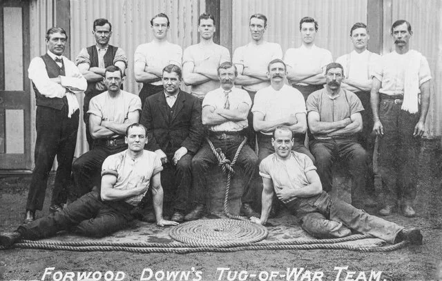 Forwood Down's Tug-O-War Team