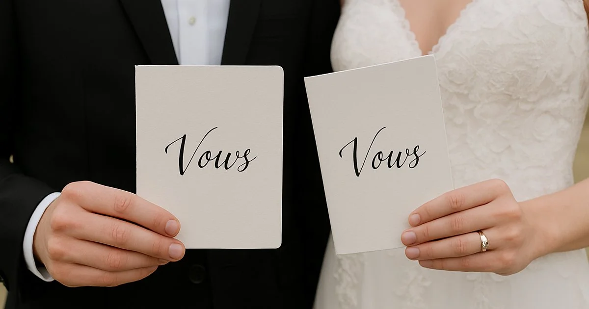 How to Write Wedding Vows That Feel Personal (Without the Panic)
