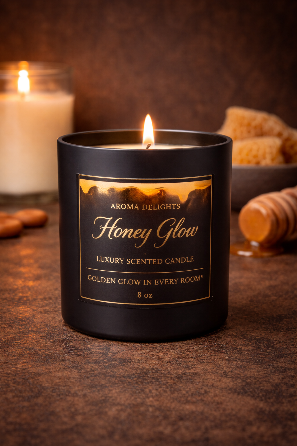 Honey Glow Soy Candle