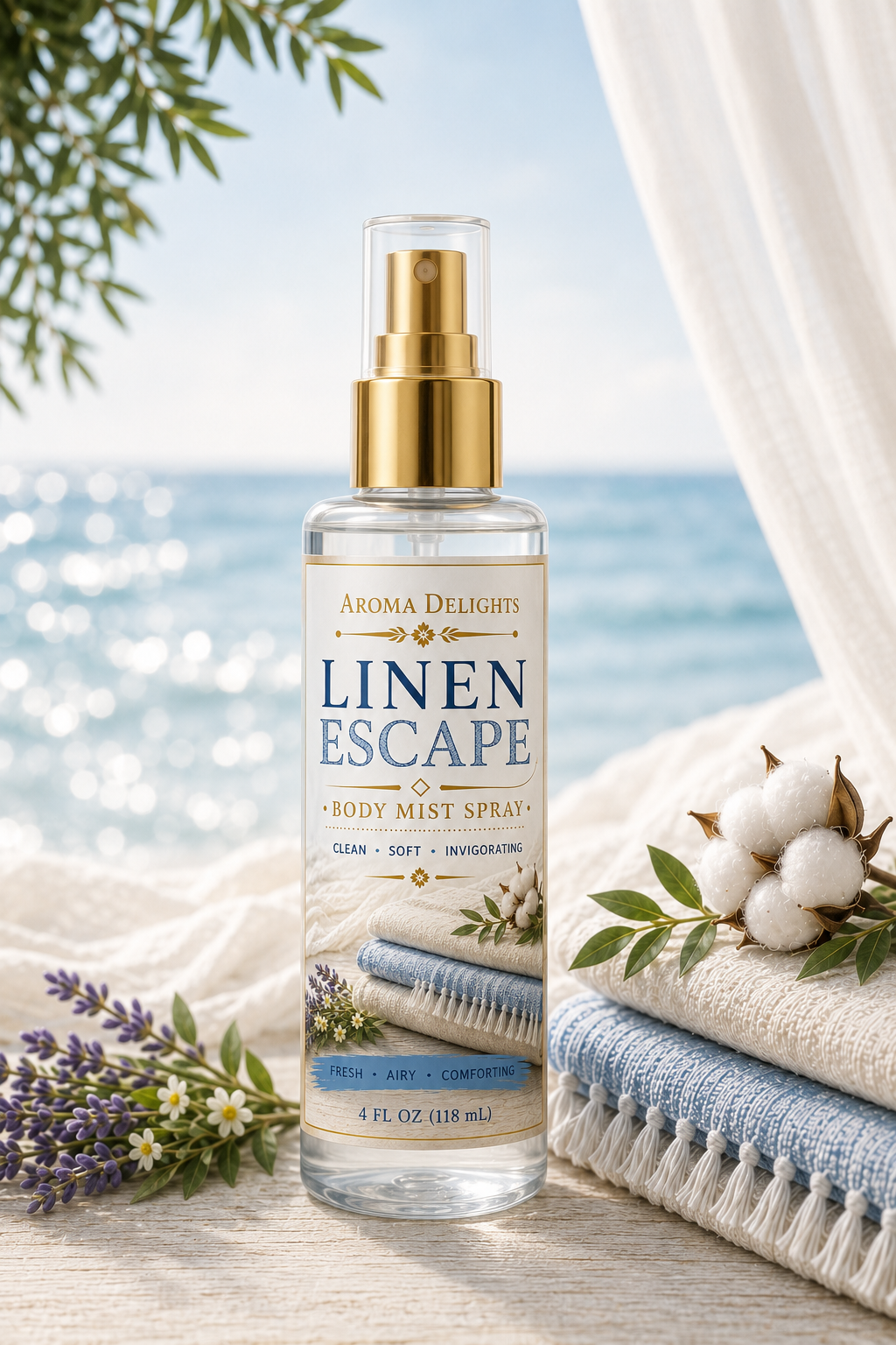 Linen Escape Body Mist Spray