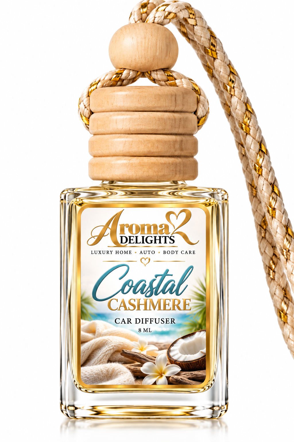 Coastal Cashmere Car Diffuser