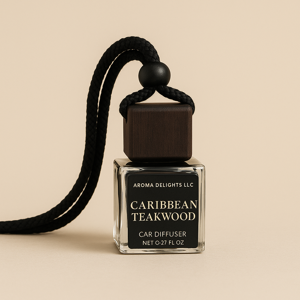 CARIBBEAN Teakwood CAR DIFFUSER 8 ML