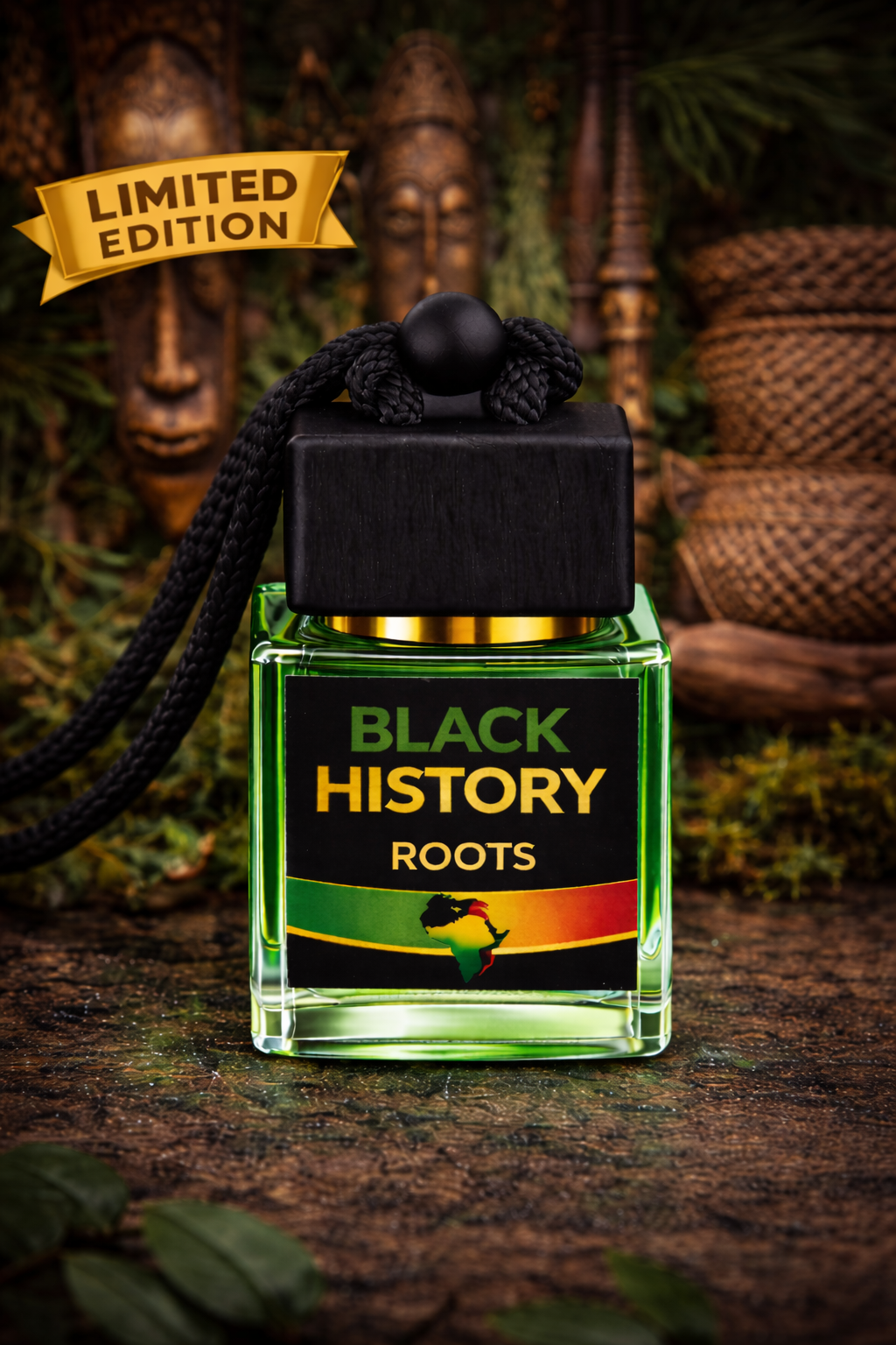 + Black History Roots Car Air Freshener