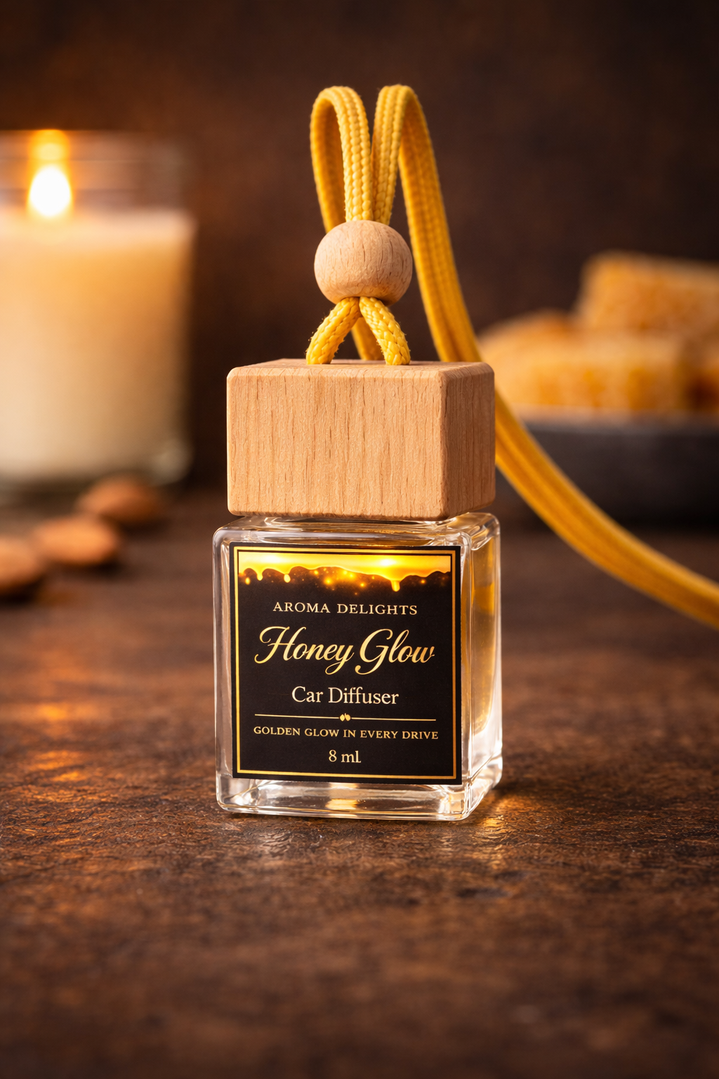 Honey Glow car diffuser on wood.png