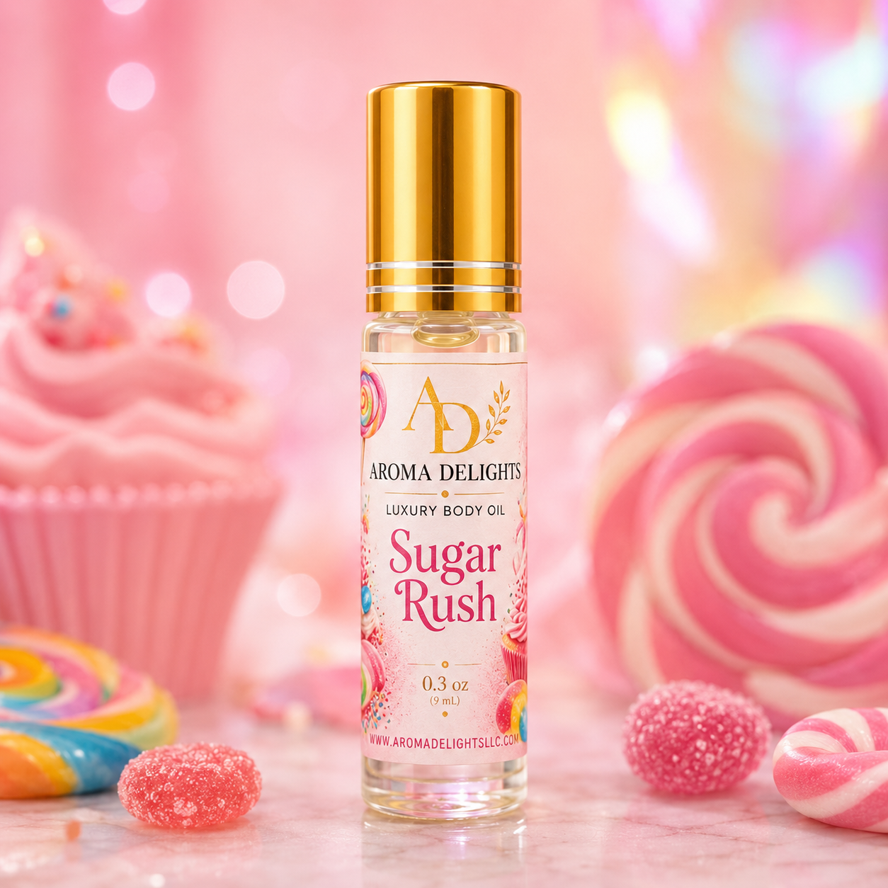 Sugar Rush Luxury Roll-On Body Oil