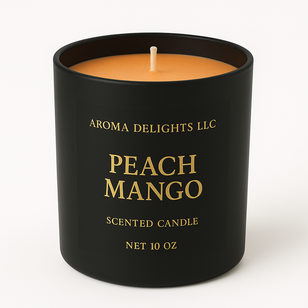 Peach Mango Soy Wax Candle