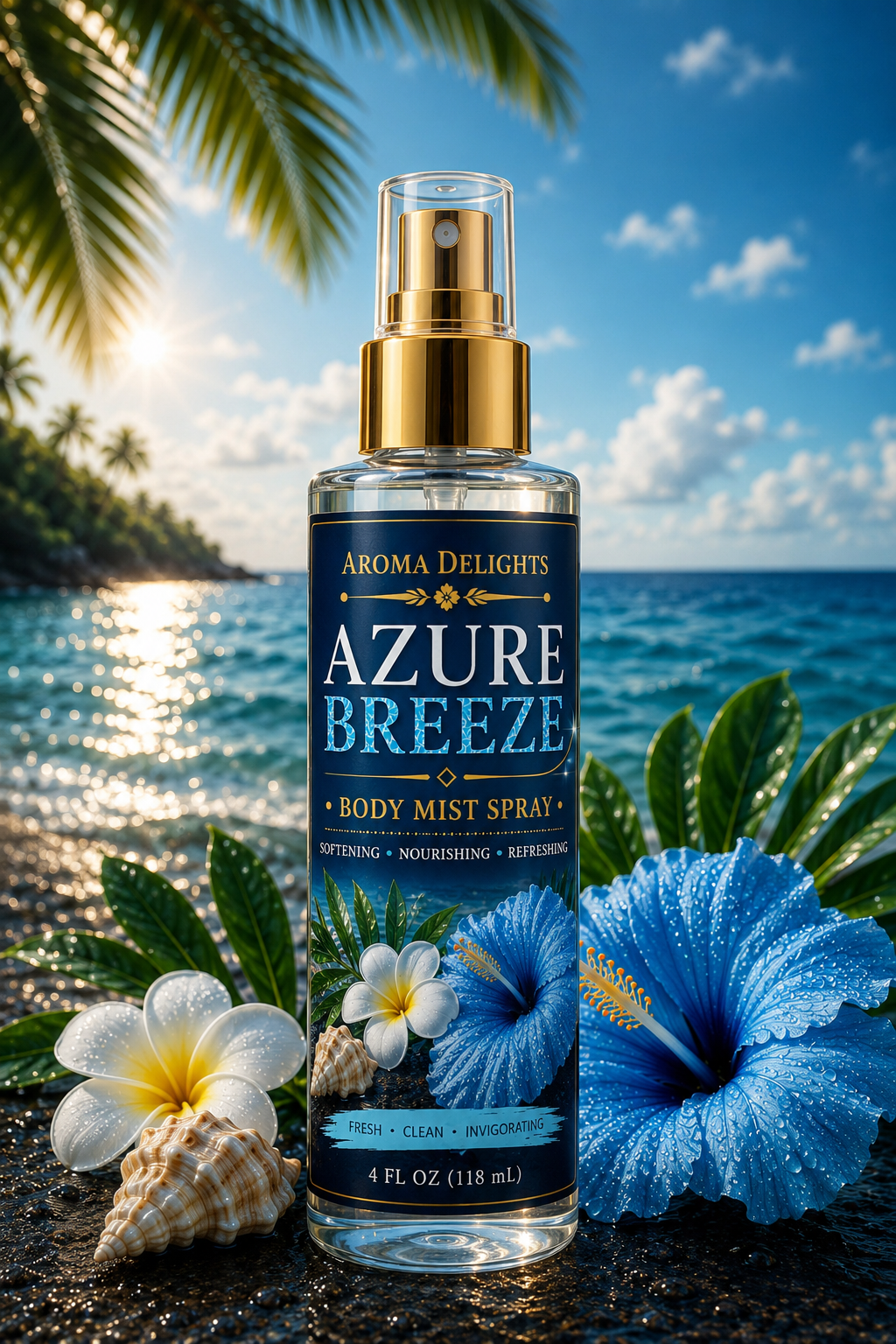 Azure Breeze Body Mist Spray