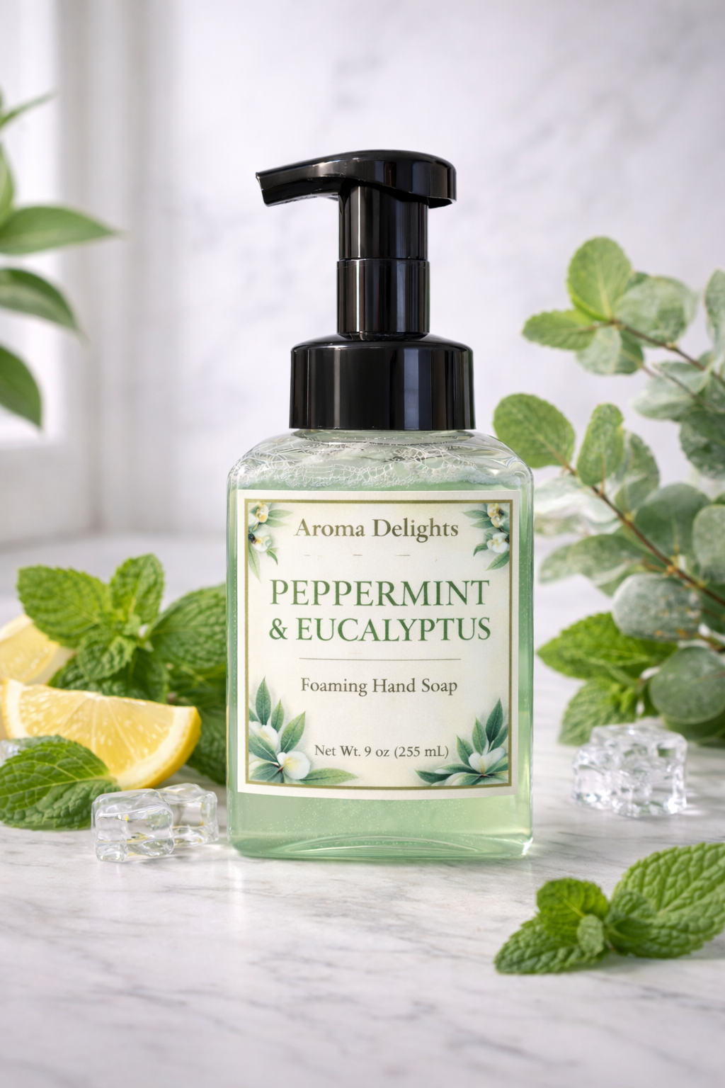 Peppermint & Eucalyptus – Foaming Hand Soap