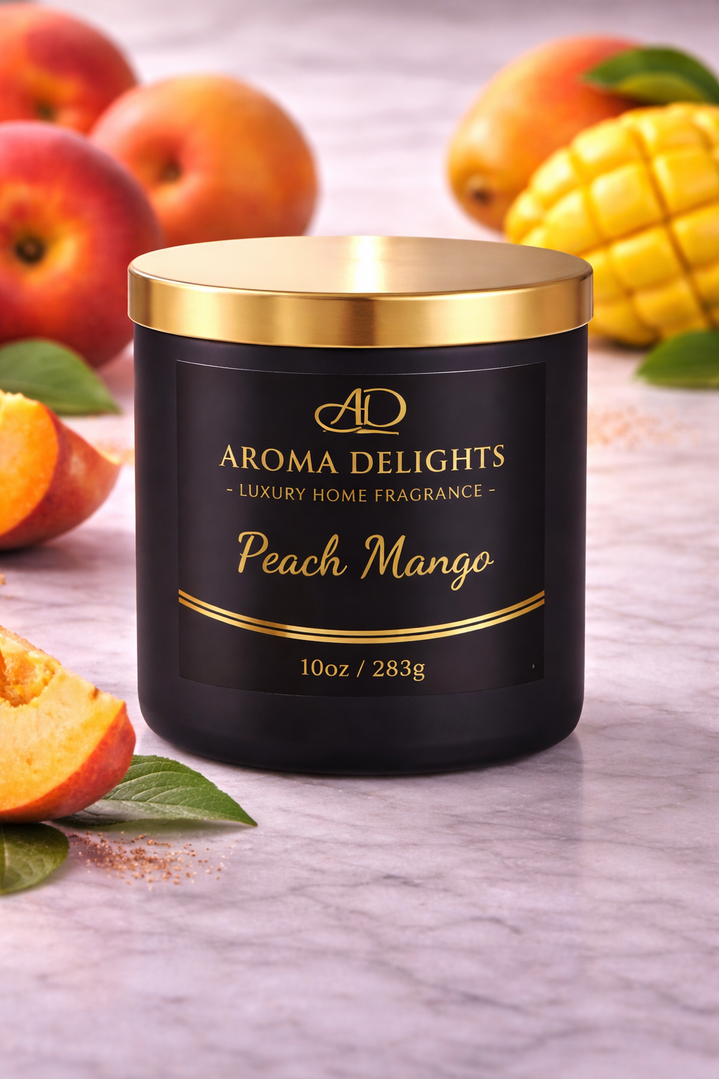 Peach Mango Soy Wax Candle