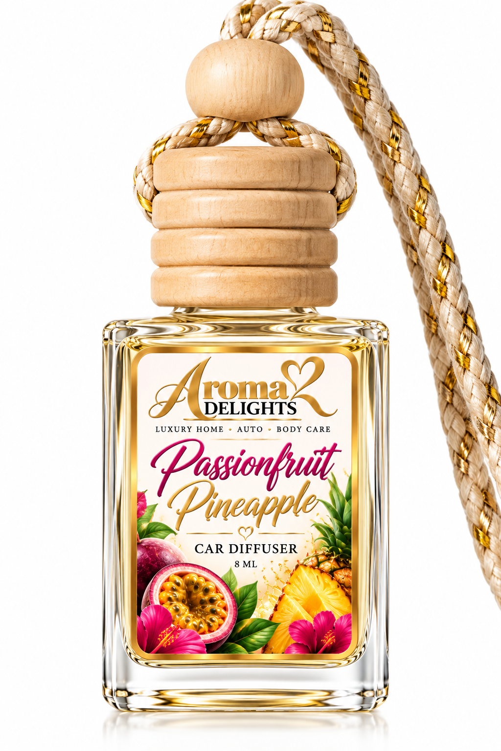 Passionfruit Pineapple Car Diffuser