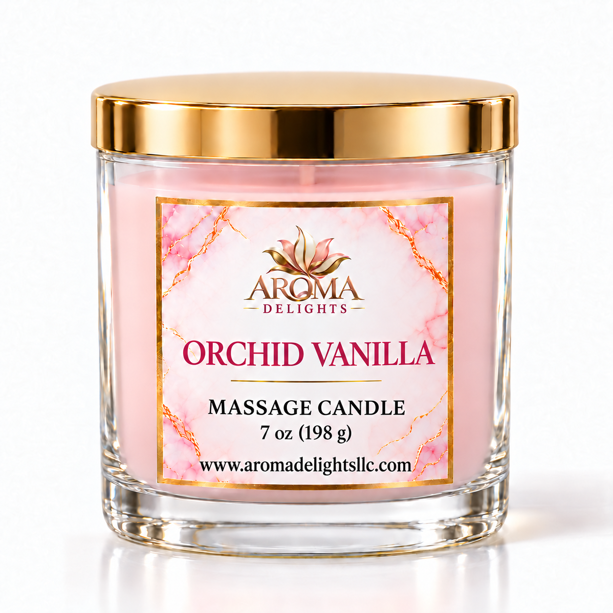Orchid Vanilla Massage Candle