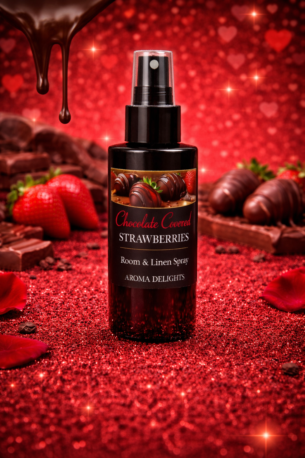 Chocolate Covered Strawberries Room & Linen Spray
