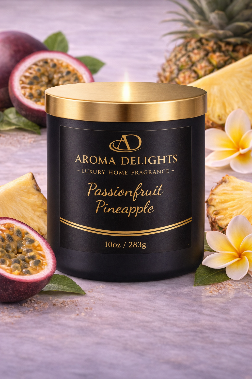 Passionfruit Pineapple Soy Wax Candle