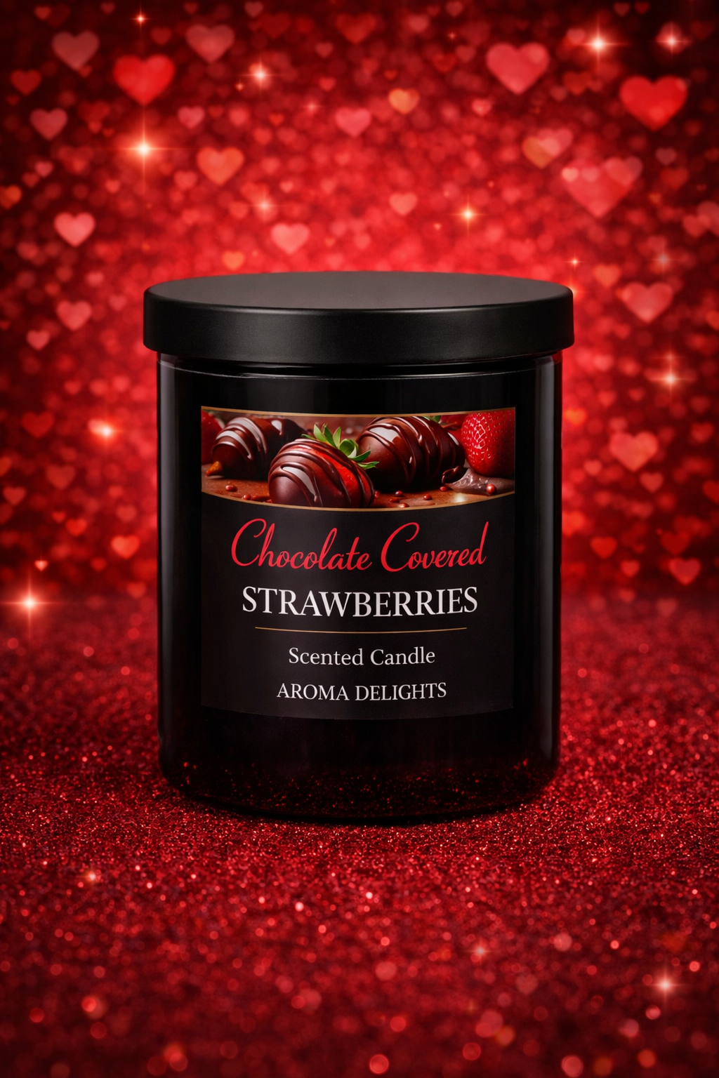 Chocolate Covered Strawberries Candle