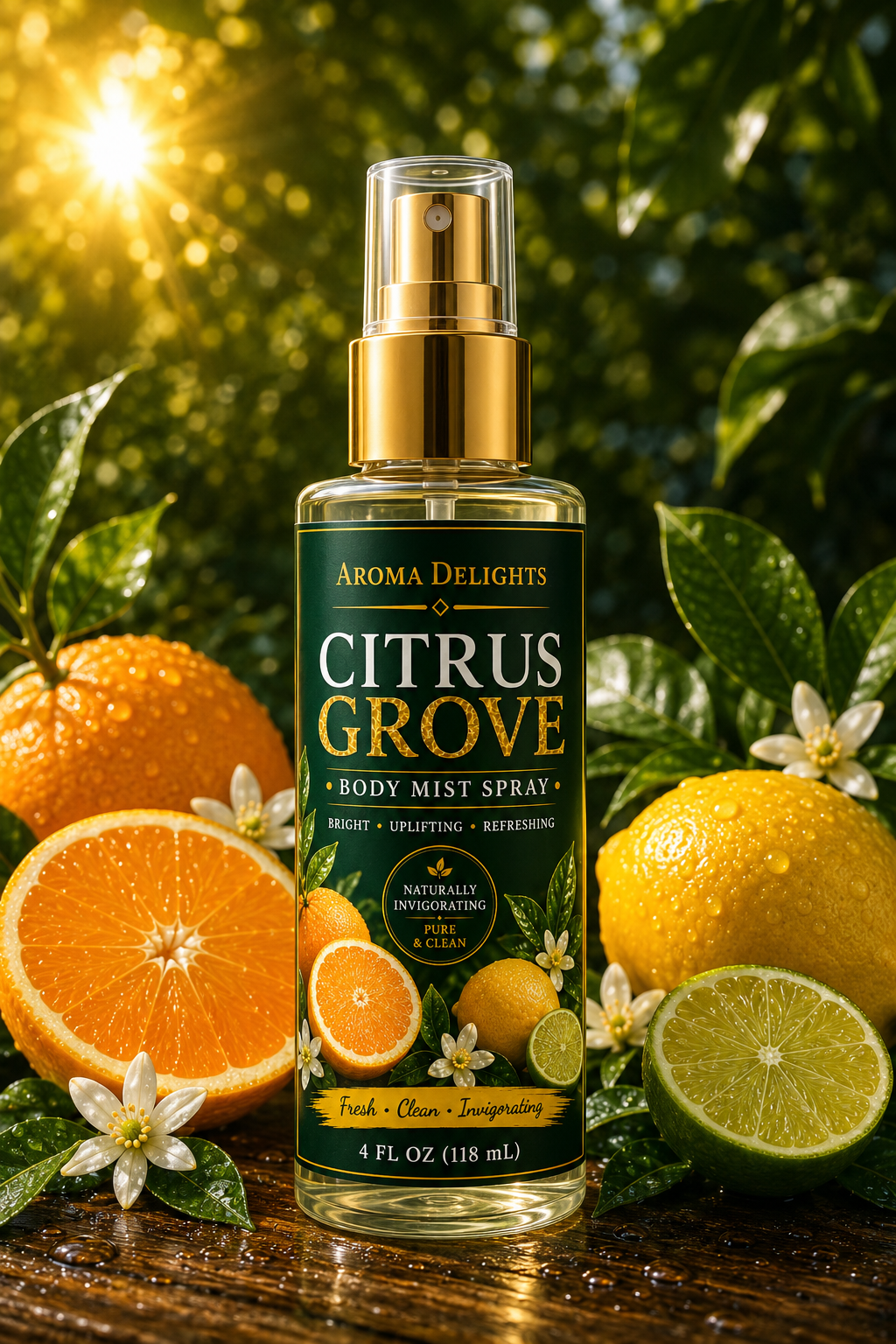 Citrus Grove Body Mist Spray
