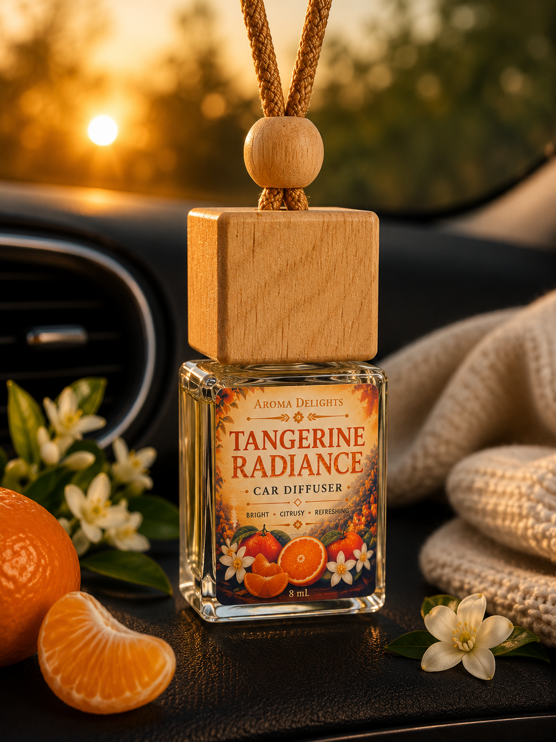 Tangerine Radiance Car Diffuser