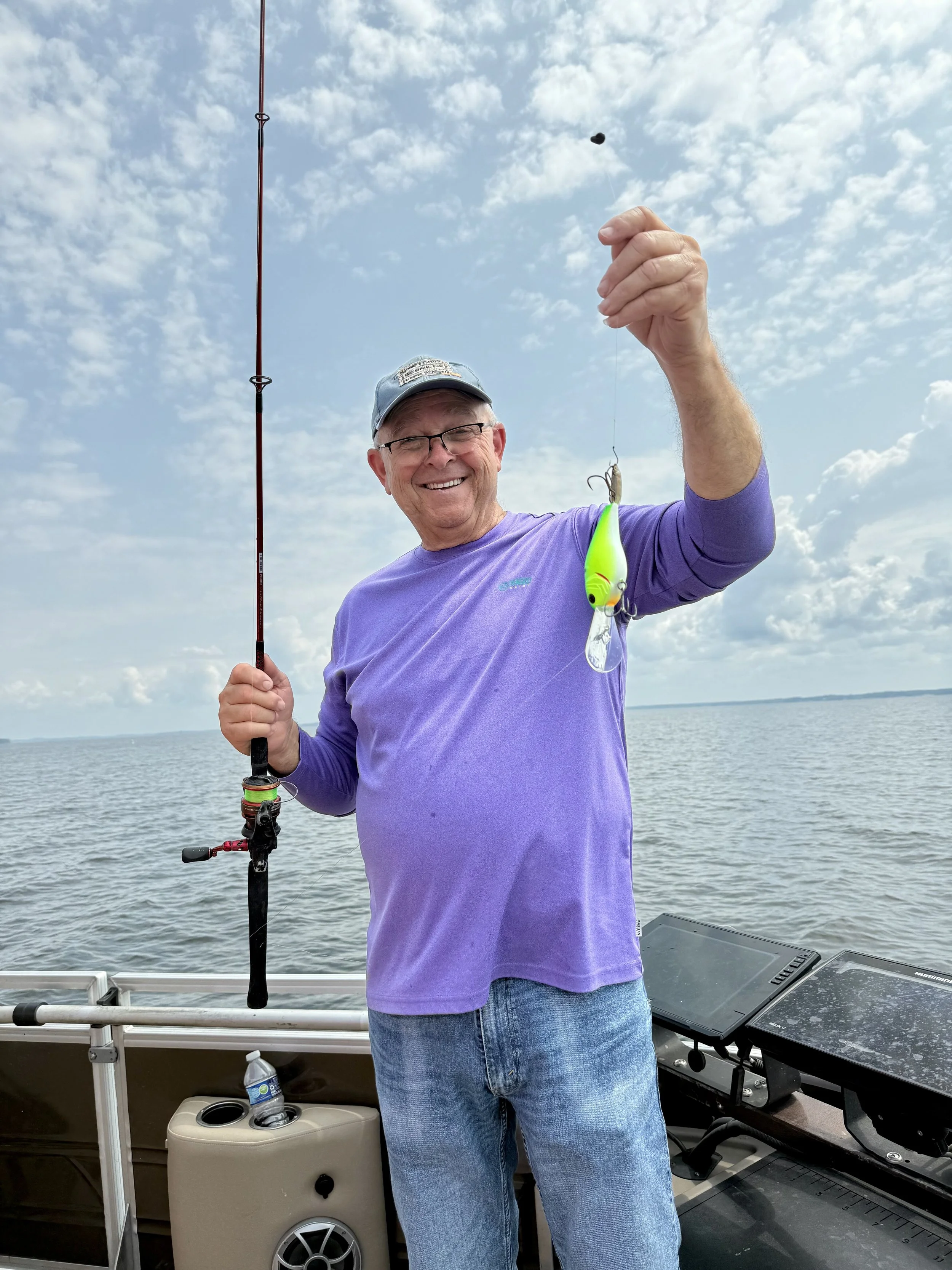 A picture from a fishing trip of Garry Dexter Goynes, candidate for mayor of Glenmora, Louisiana. #goynesformayor #glenmora #cenla #vote2026 #goodforglenmora