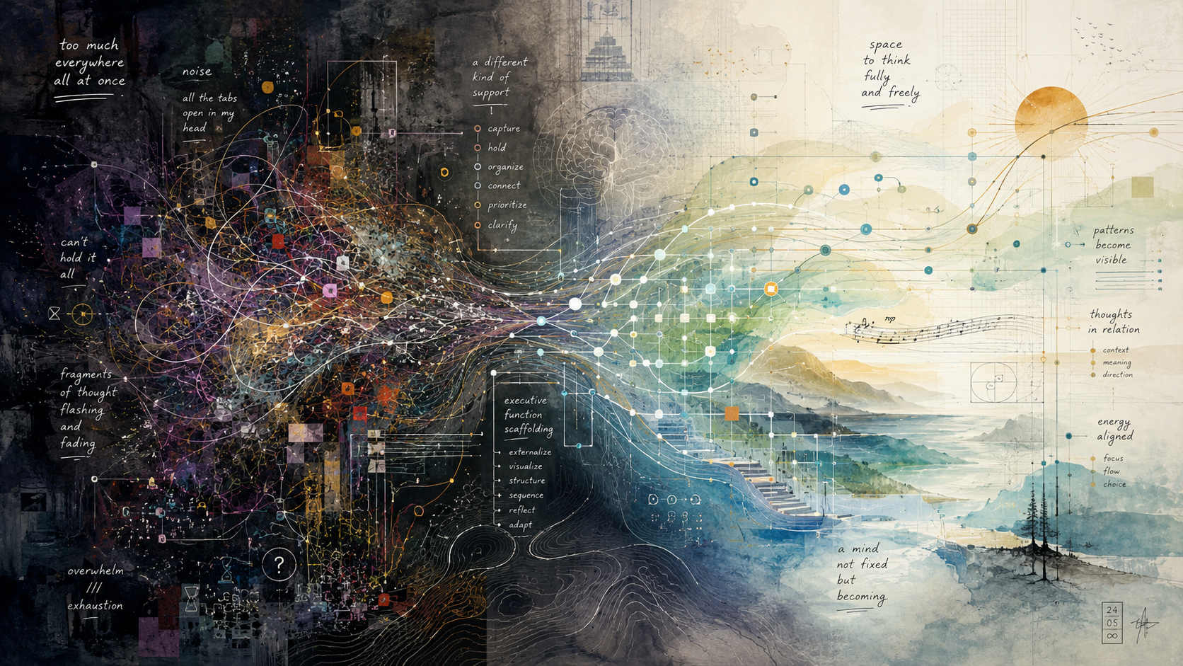 The Executive Function Prosthesis: AI can help neurodivergent people turn intention into action…
