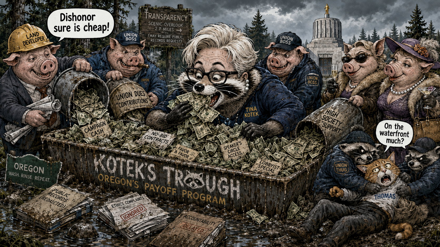 Signed With Eyes Open: Tina Kotek and the Campaign-Finance Bill She, Herself, Called Flawed