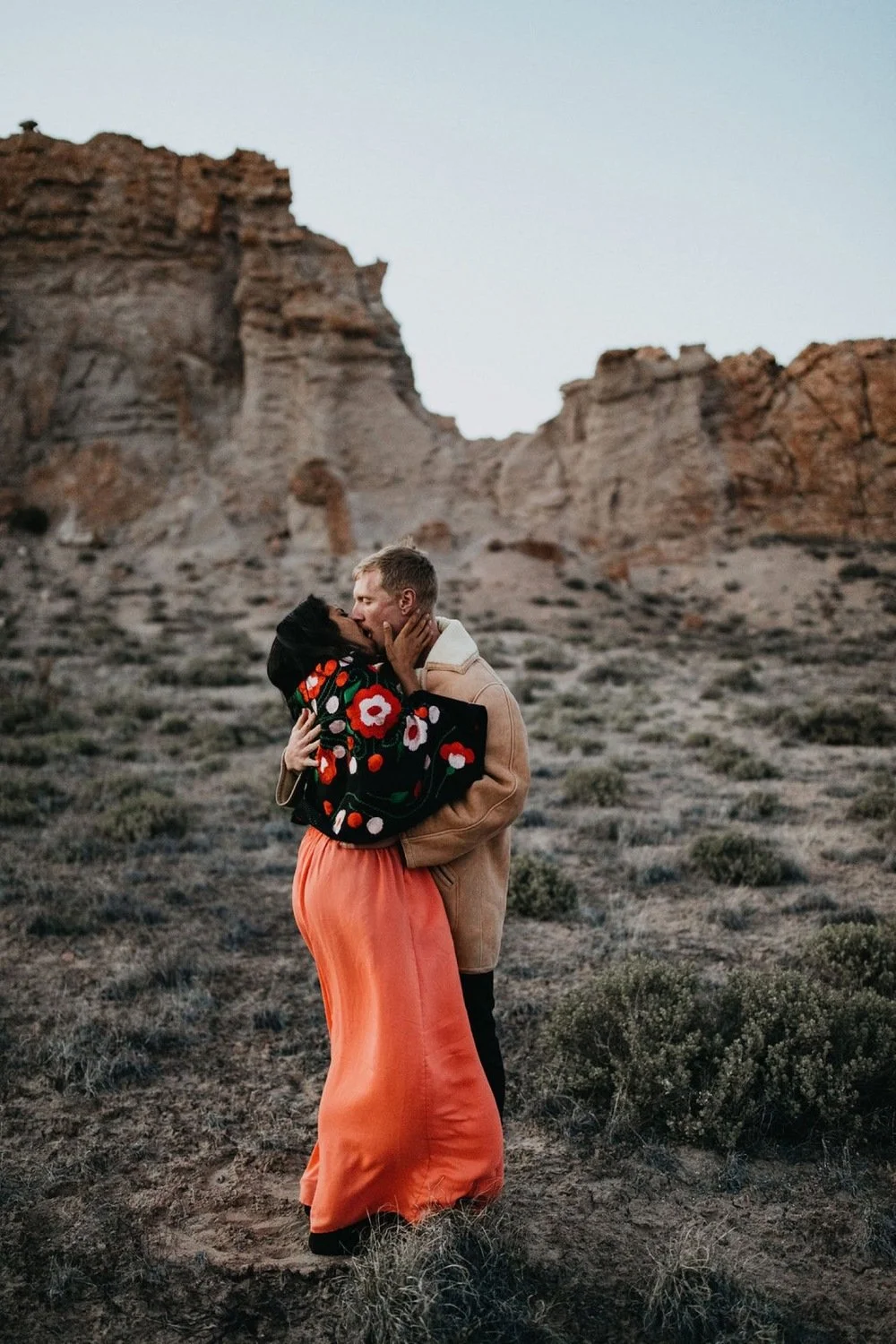 New Mexico Photographer shooting Engagements in Abiquiu, NM at Plaza Blanca 27.jpg.jpg