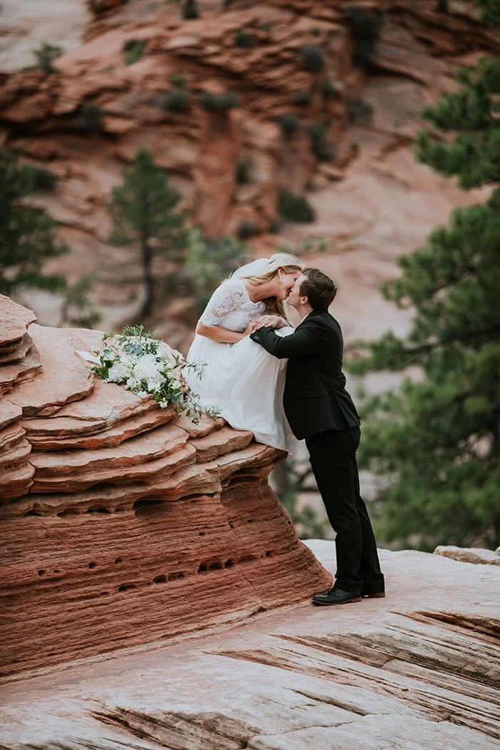 Zion Canyon Utah Photographers First Look & Formal Session with Bliss & KB 23.jpg
