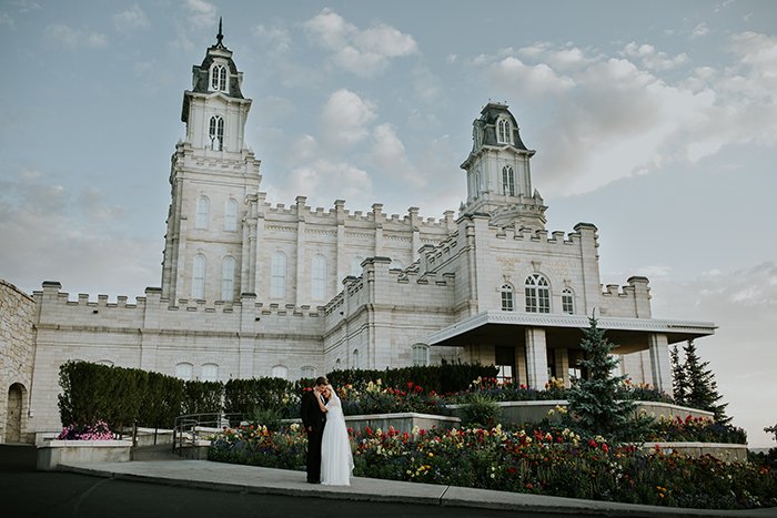 Utah Wedding Photographers capture this stunning Manti Temple Sealing with Bliss & KB 1.jpg