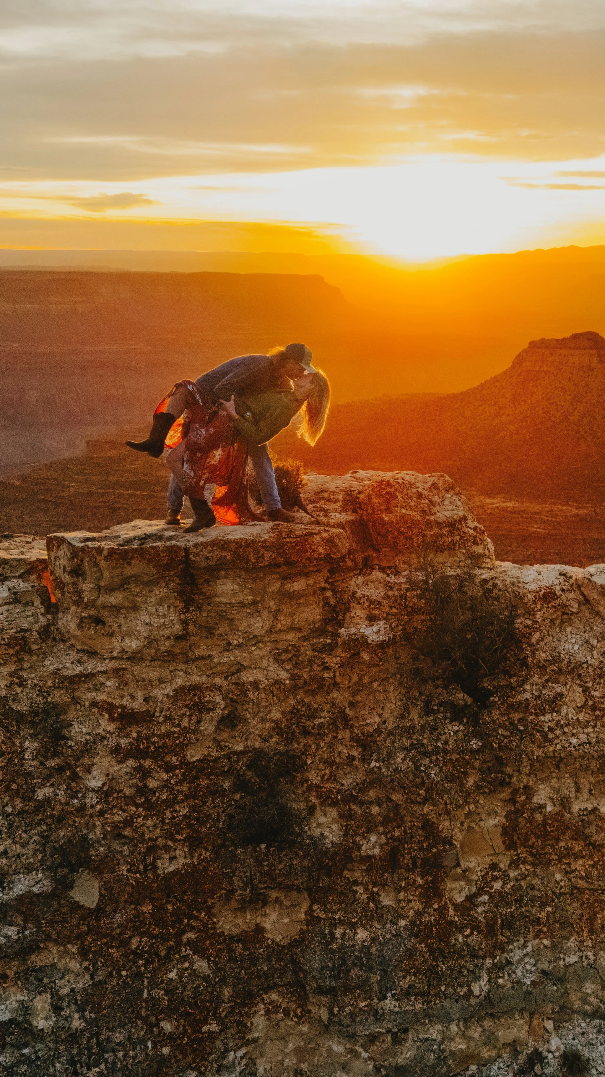 North Rim Grand Canyon Engagement Session That Turned Into a Spiritual Reset