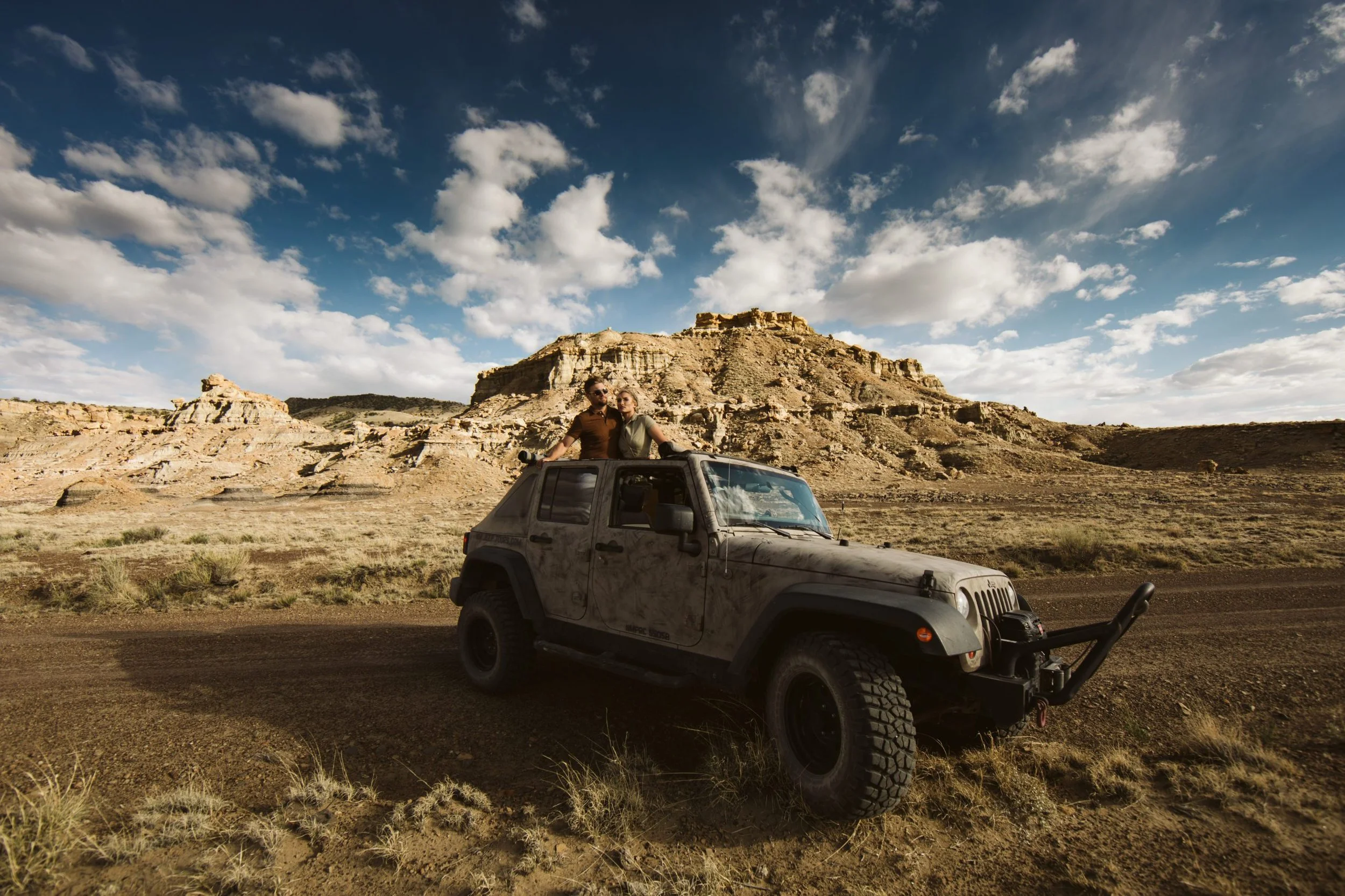 New Mexico Adventure Elopement atop stand stone spires with Kamryn &amp; Jack
