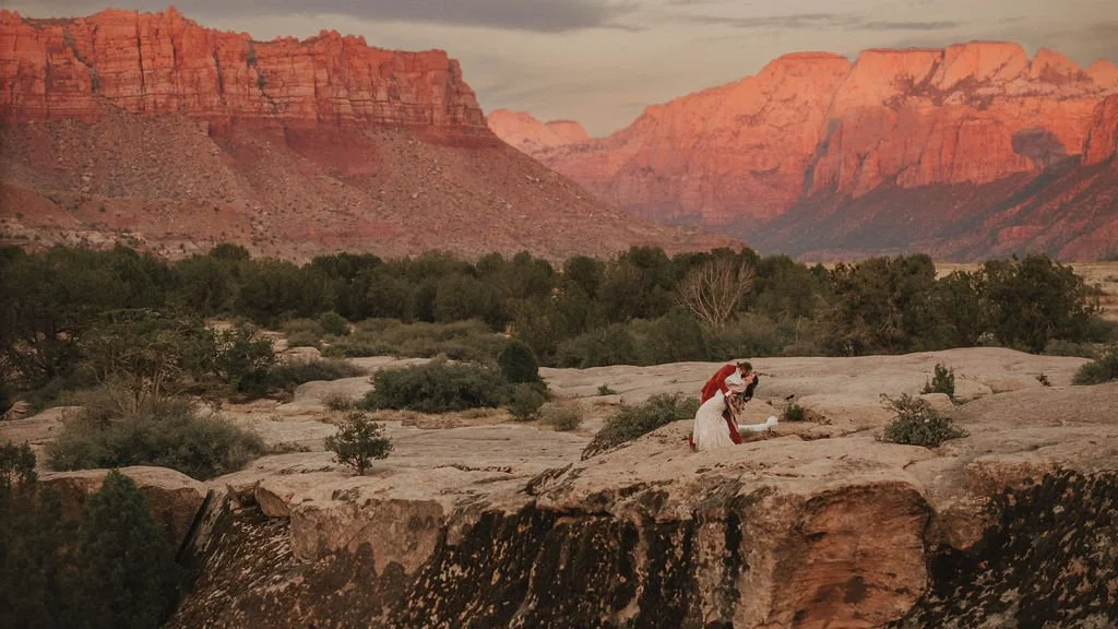 Nick &amp; Alexandria’s Open Sky Fall Adventure Wedding