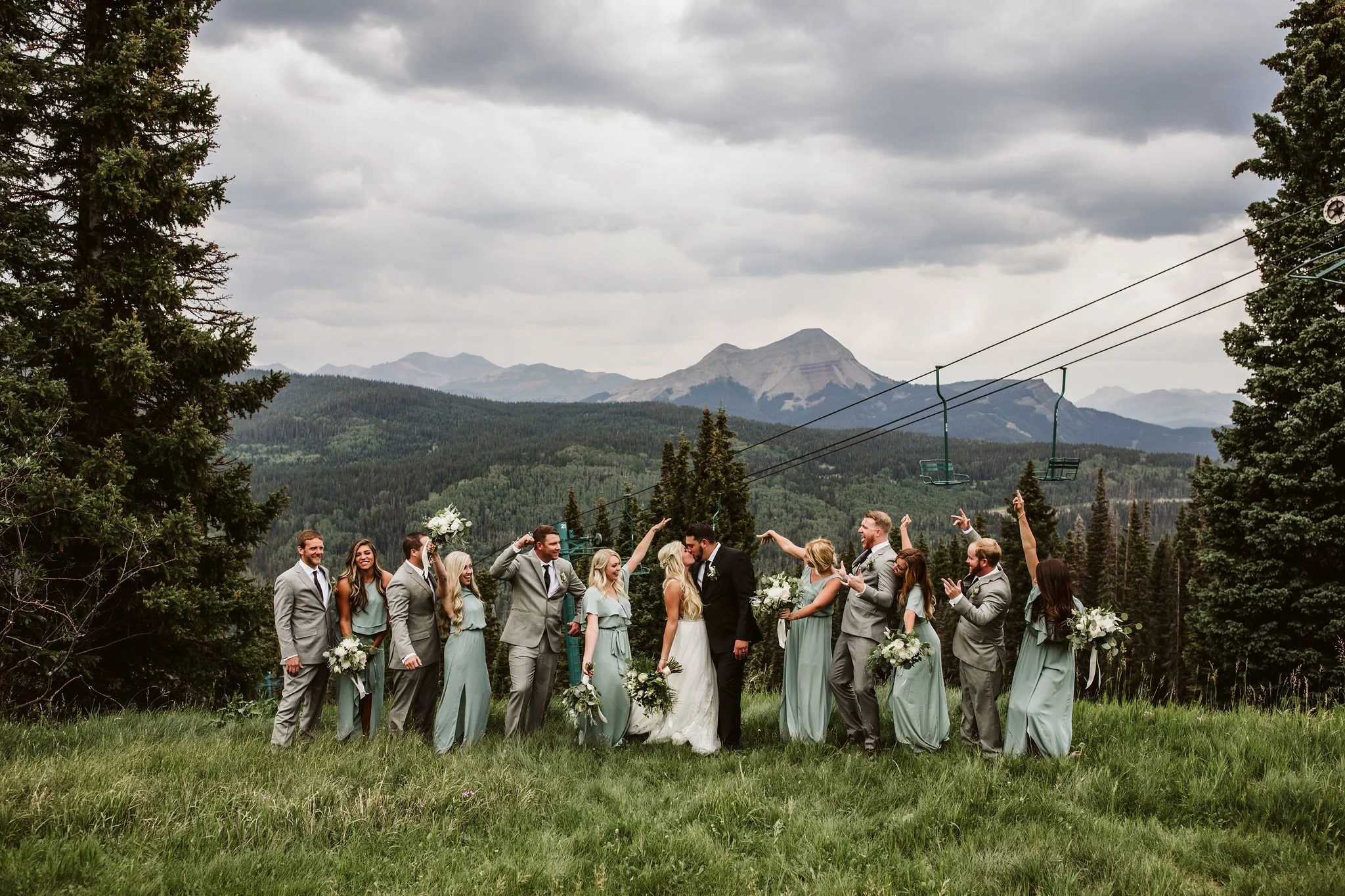 Colorado Destination Dantes wedding: Brooke &amp; Cameron in the Mountain Tops