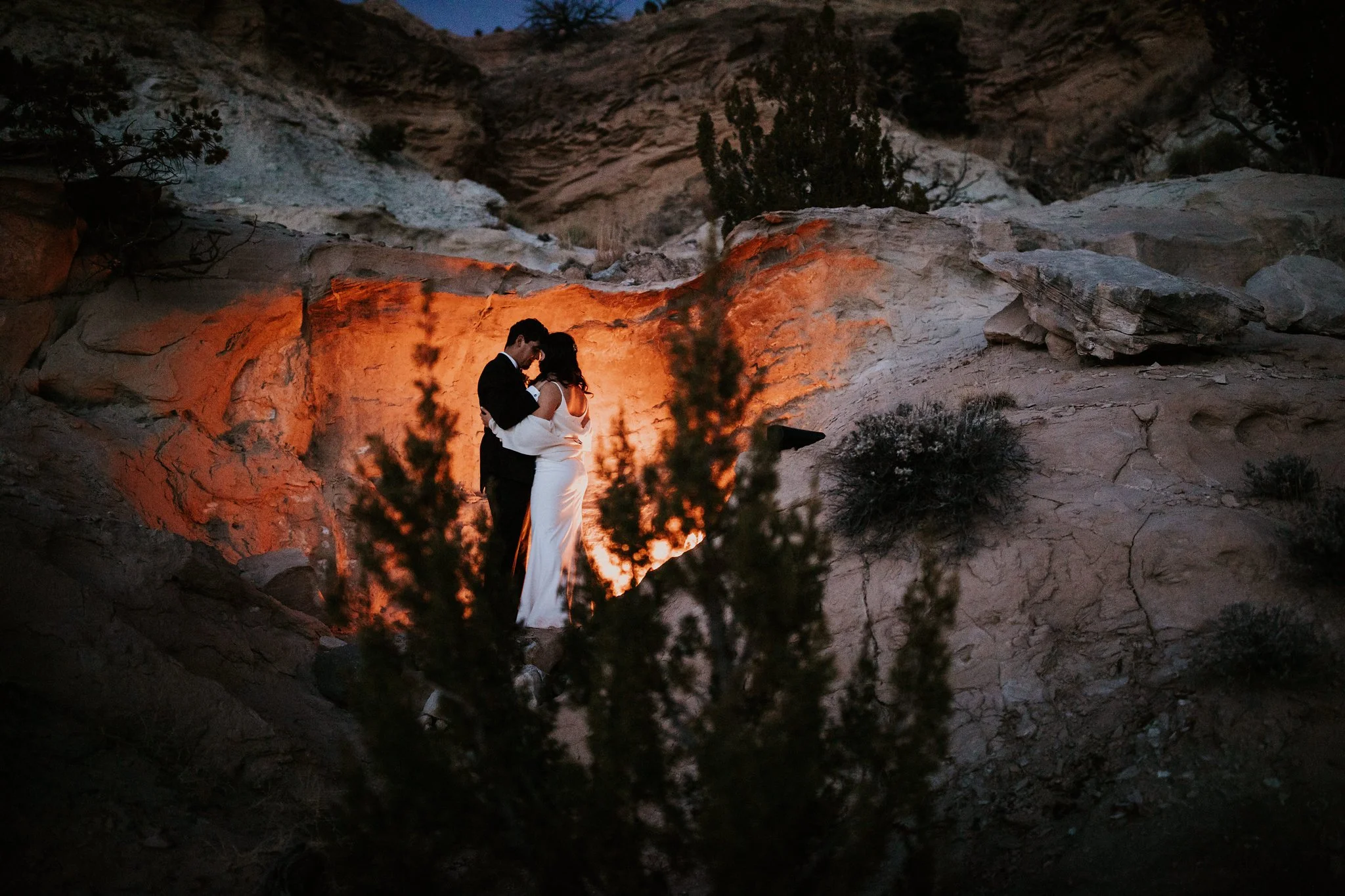 New Mexico Adventure Elopement at Desert Harbor Retreat with Larissa &amp; Dave