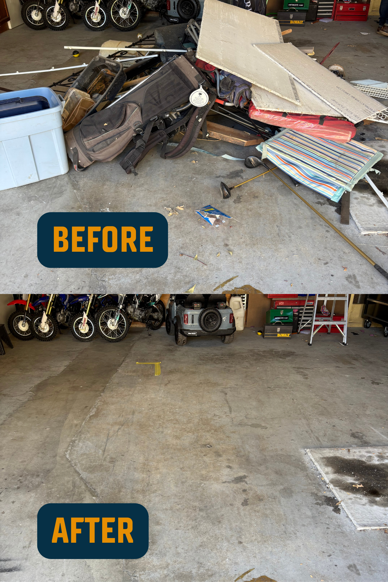 Garage Clean-Out in Vista, CA