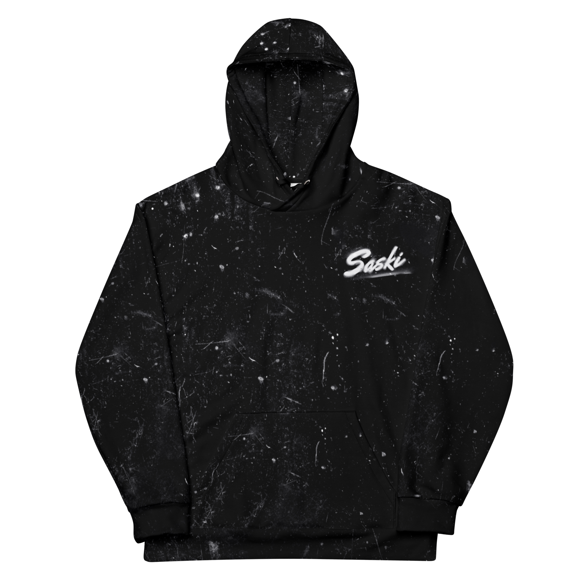 Small Graphic Graffiti Hoodie